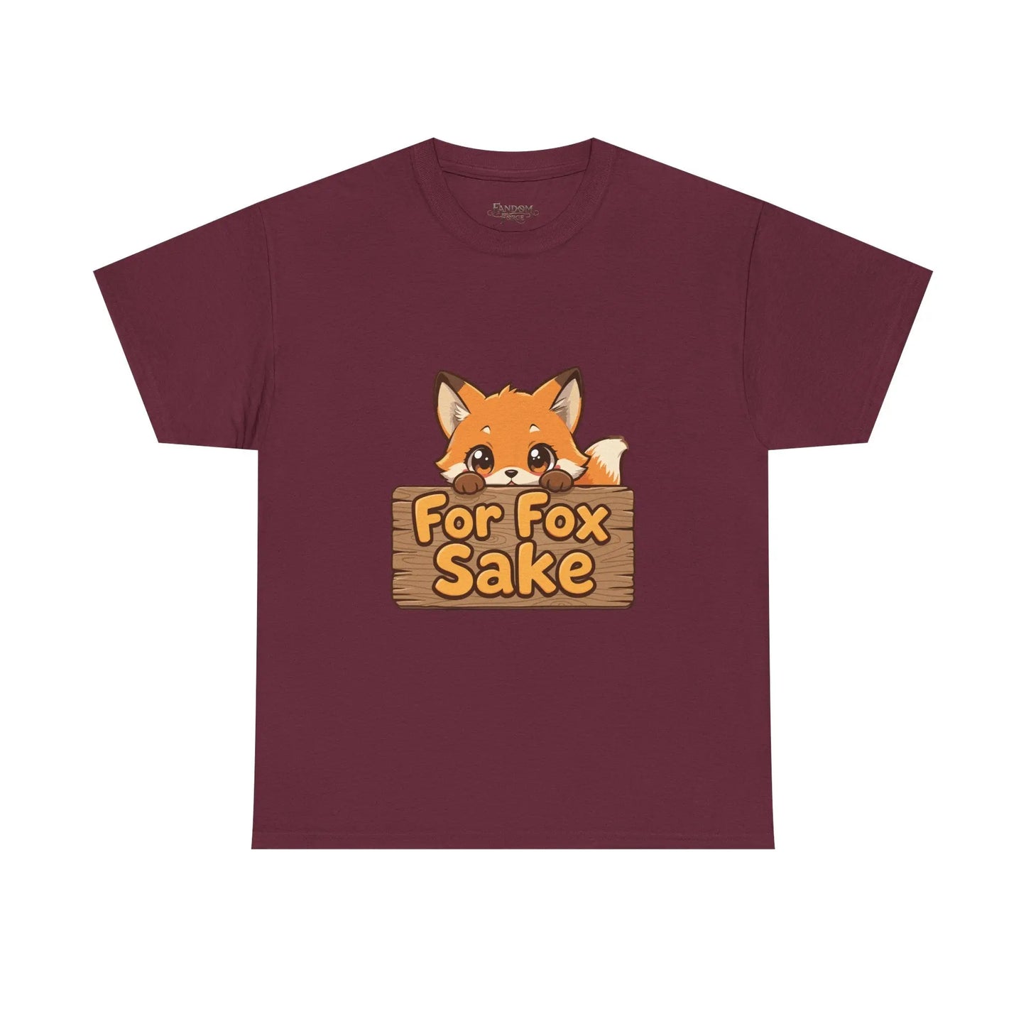 Kawaii Animal Tee – For Fox Sake Printify