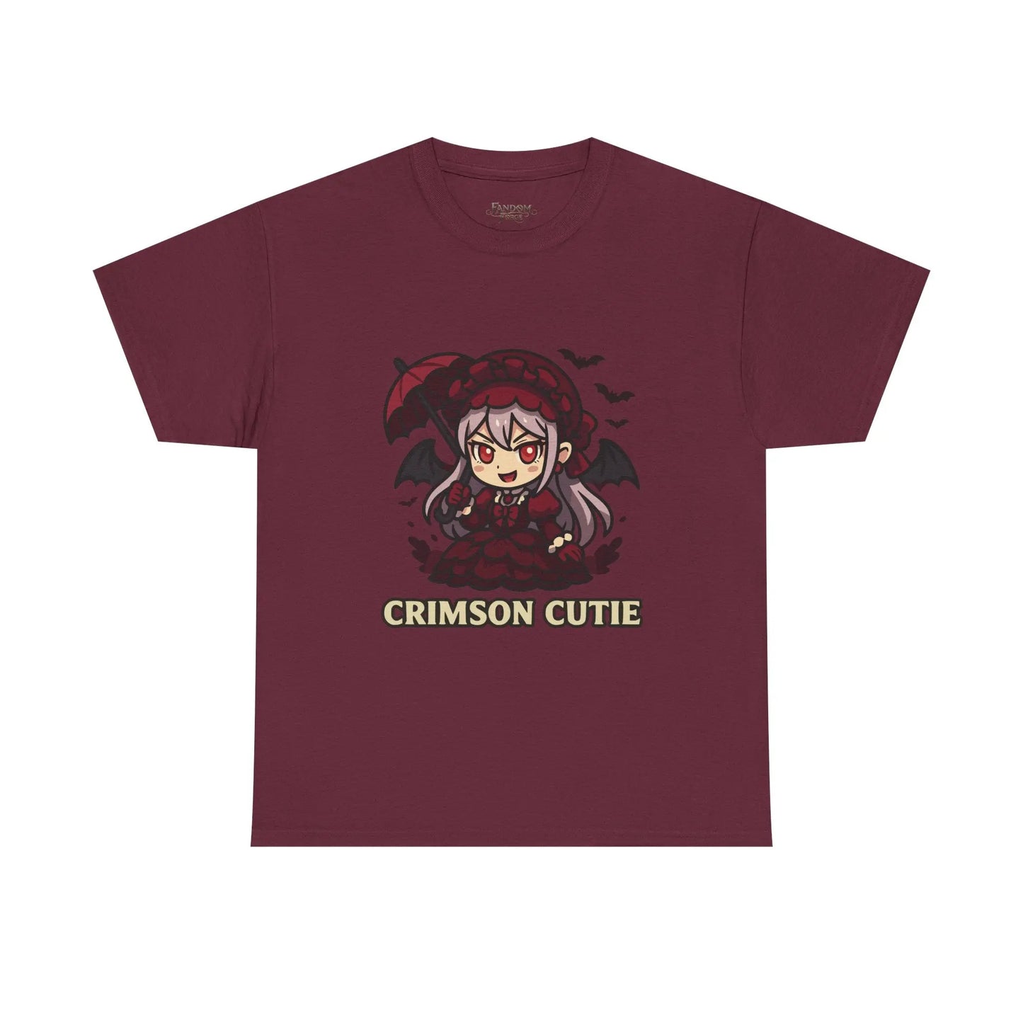Crypt Court Tee – Crimson Cutie Printify