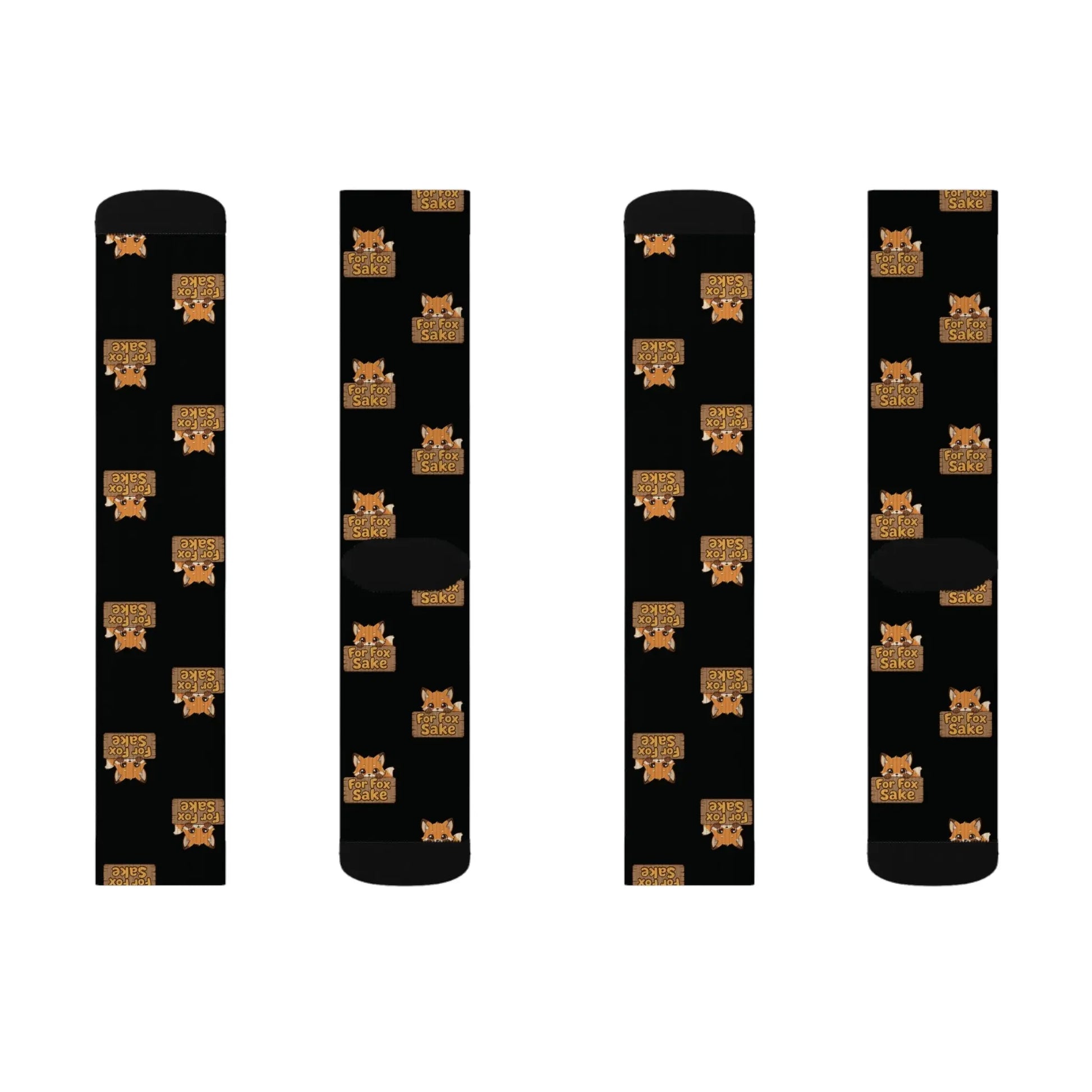 Kawaii Animal Socks – For Fox Sake Printify