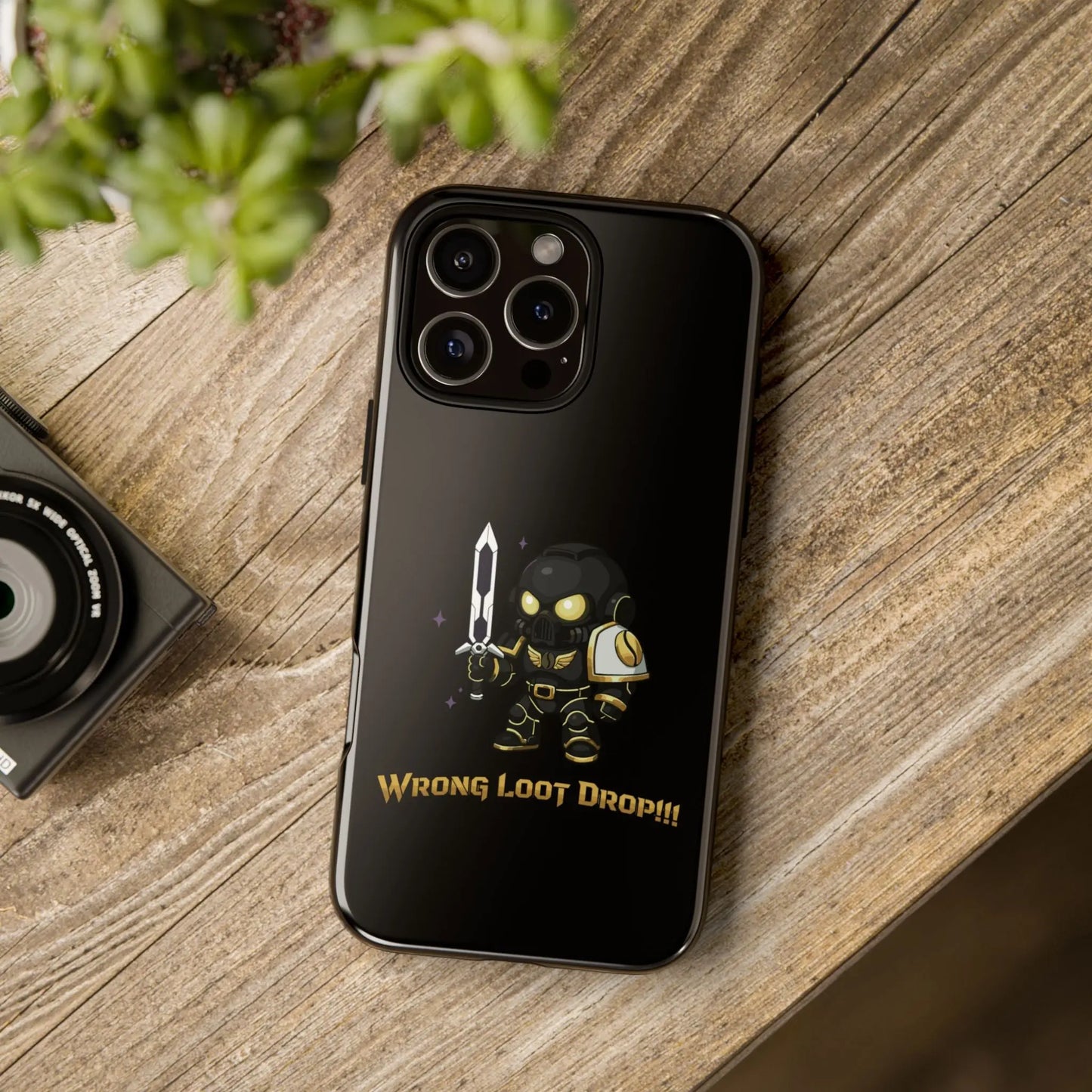 Grimdark Loot Phone Case – Wrong Loot Drop!!! Printify