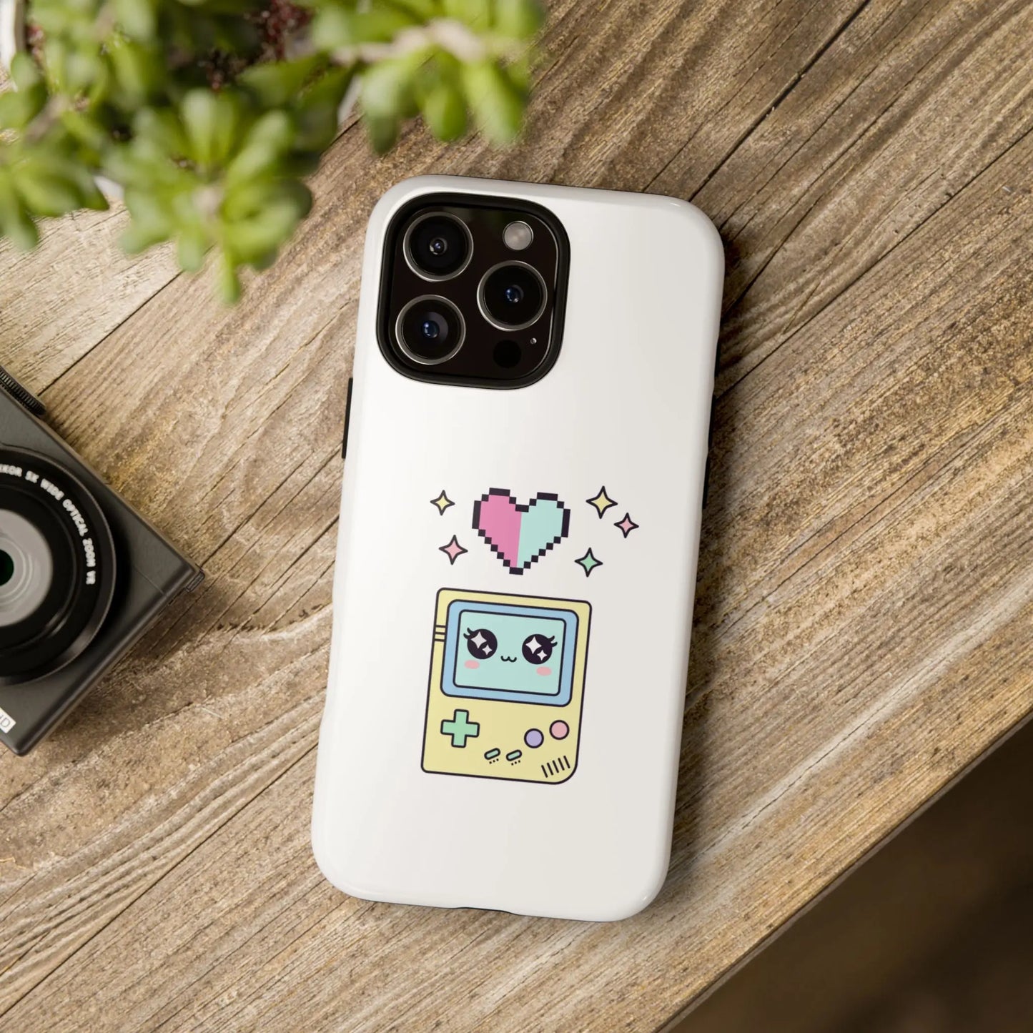 Kawaii Gaming Phone Case – Handheld Printify