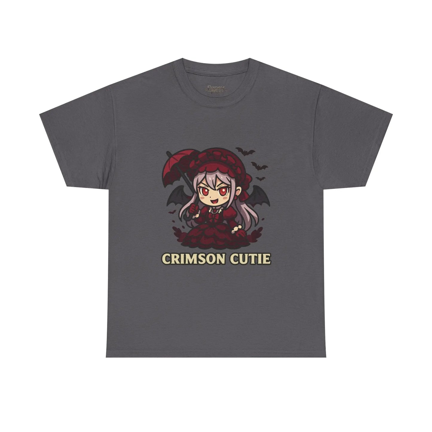 Crypt Court Tee – Crimson Cutie Printify