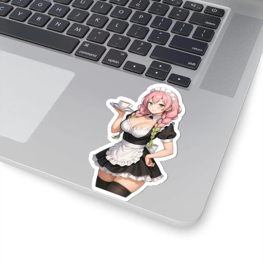 Fandom Cafe Sticker - Rosy Maid Printify