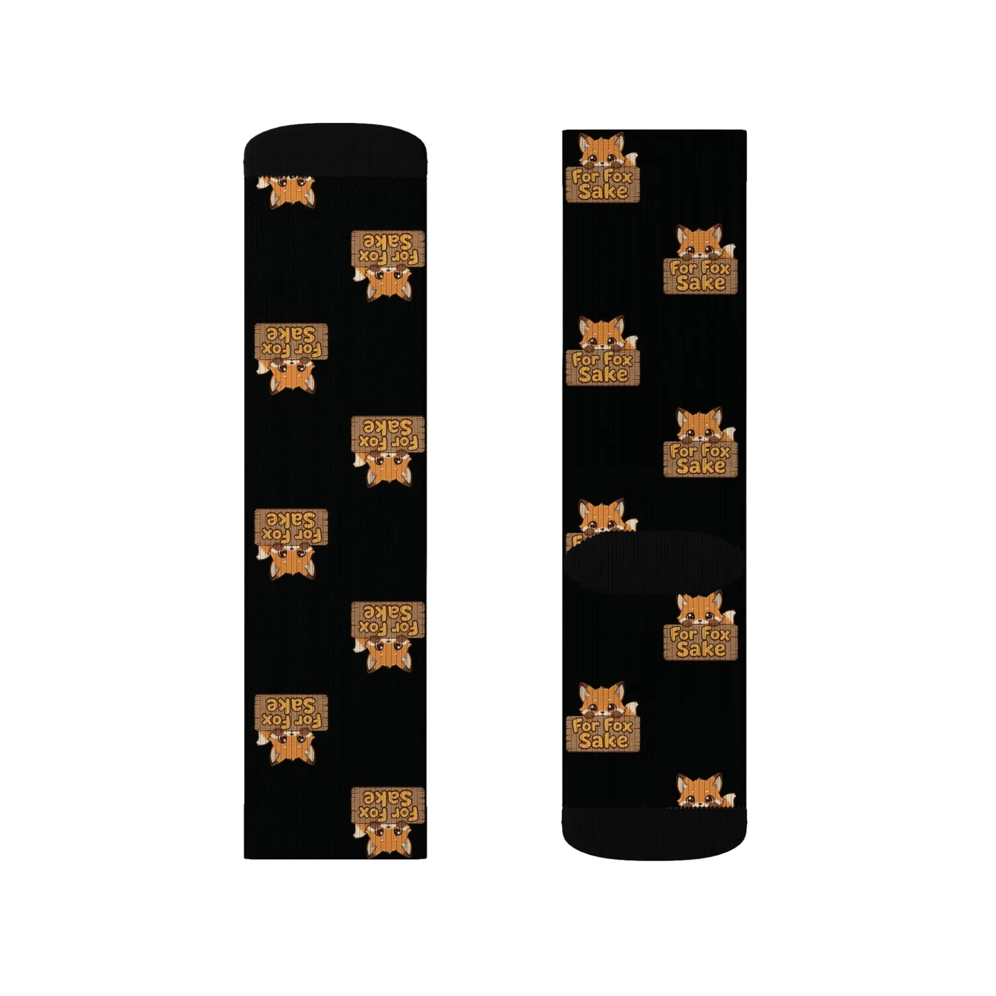 Kawaii Animal Socks – For Fox Sake Printify