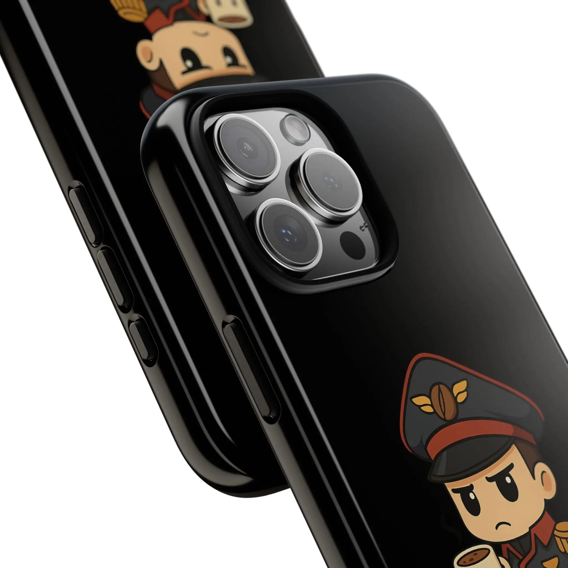 Grimdark Coffee Phone Case – Purge Later, Coffee First Printify