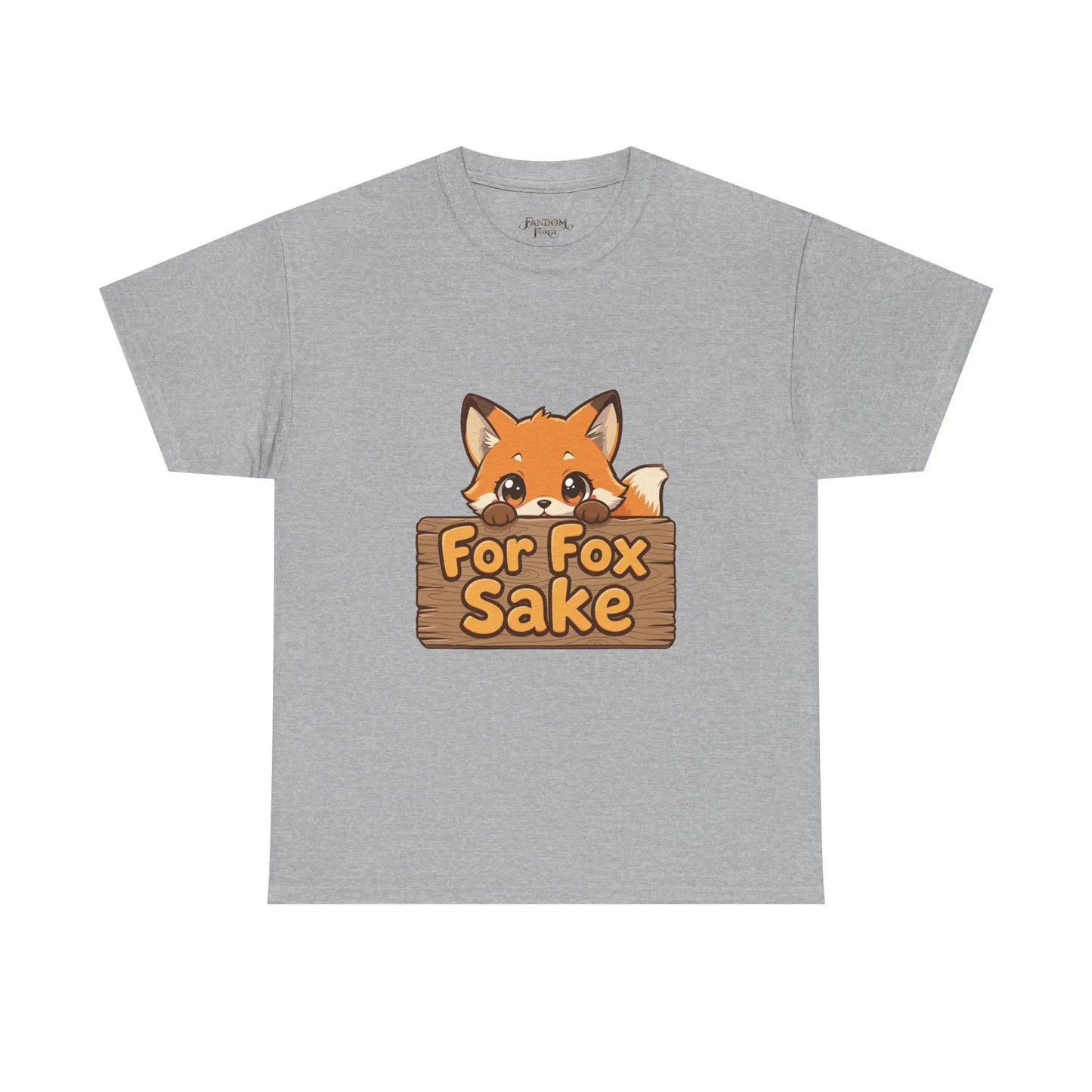 Kawaii Animal Tee – For Fox Sake Printify
