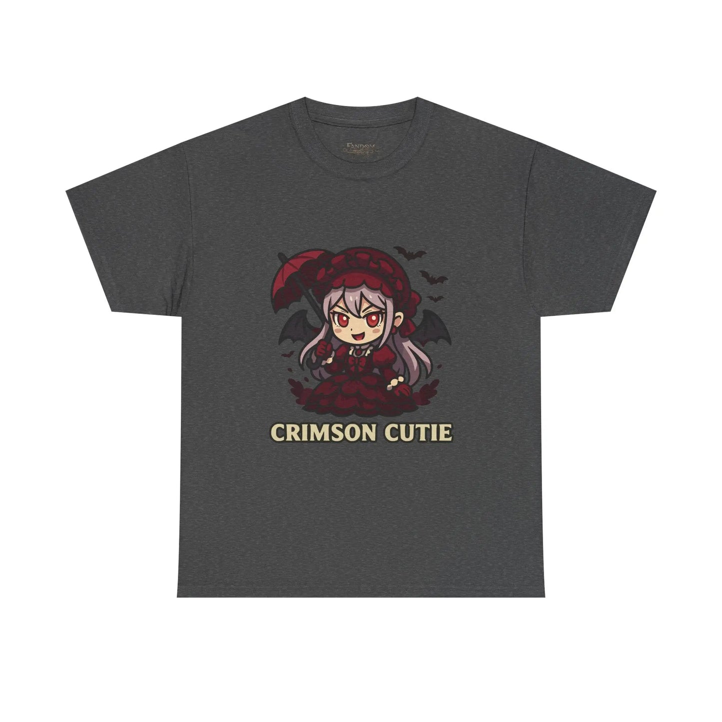 Crypt Court Tee – Crimson Cutie Printify