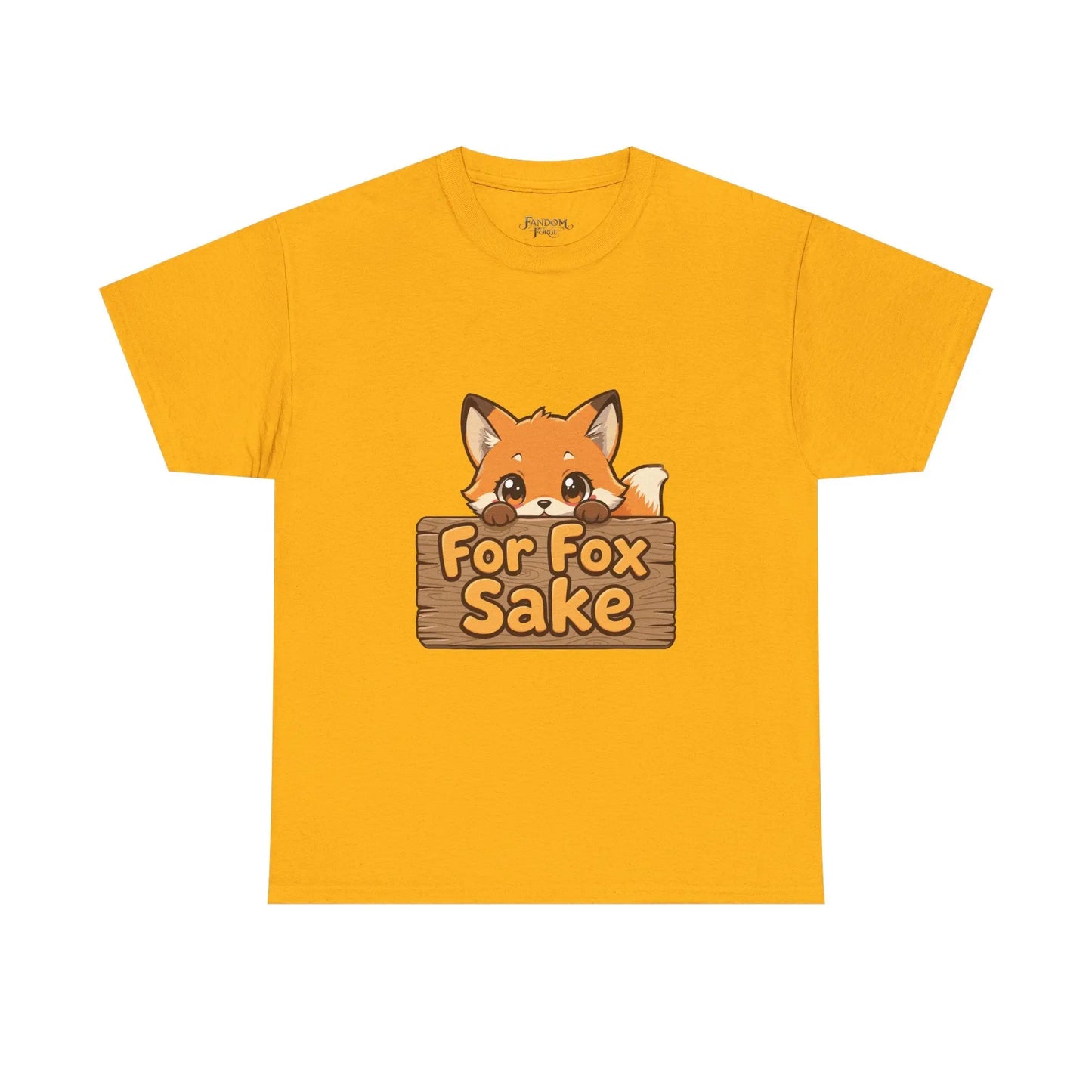 Kawaii Animal Tee – For Fox Sake Printify
