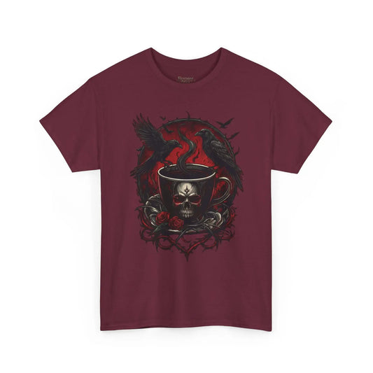 Grimdark - Raven’s Ruinous Roast - T-Shirt Printify