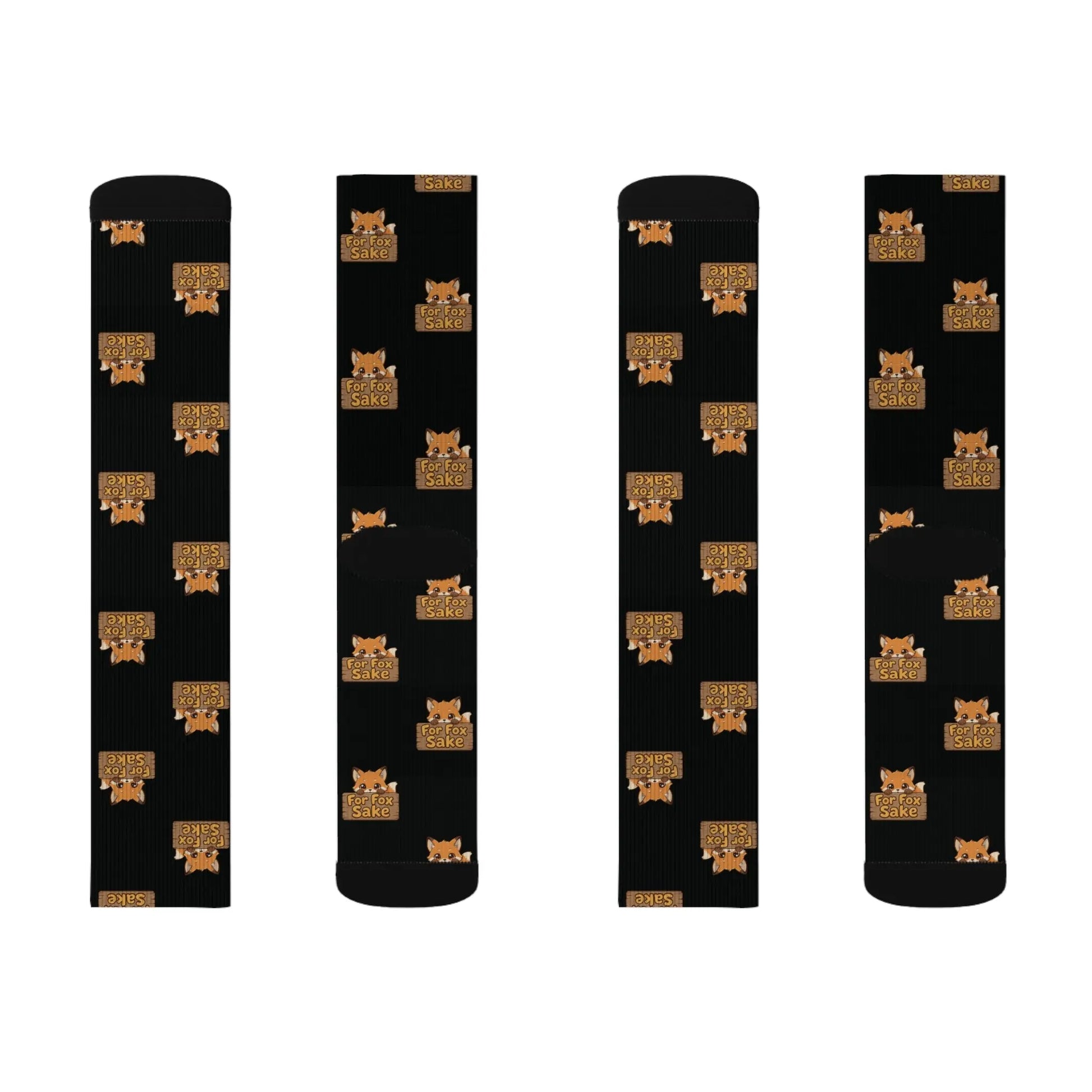 Kawaii Animal Socks – For Fox Sake Printify