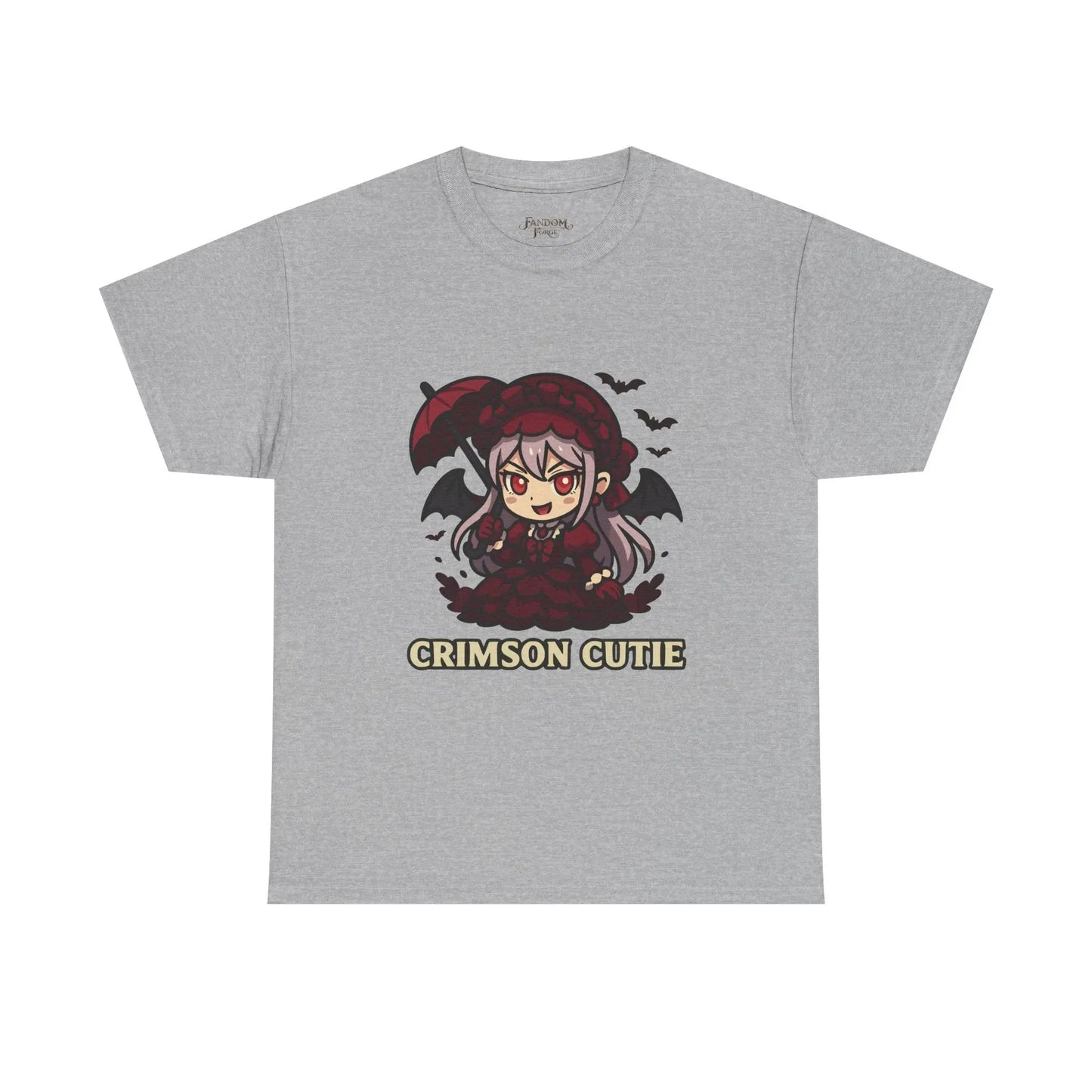 Crypt Court Tee – Crimson Cutie Printify