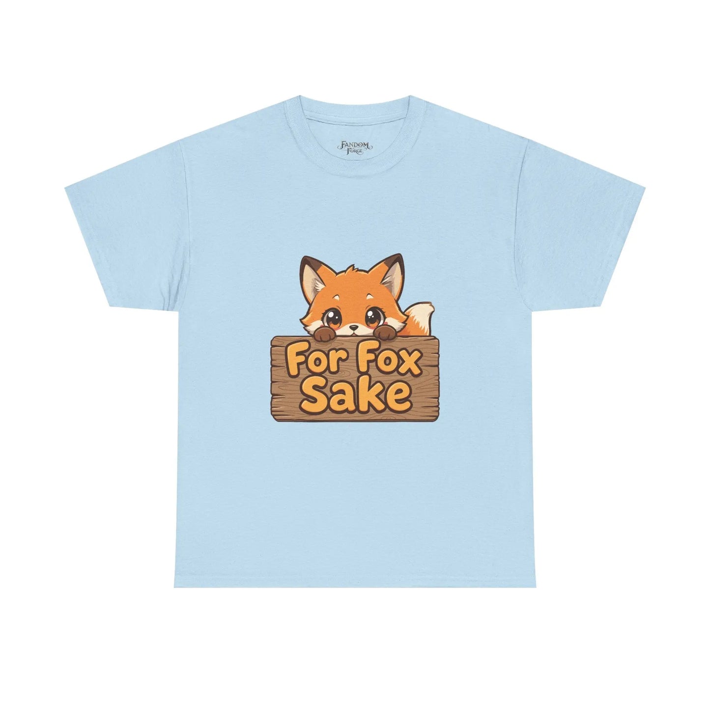 Kawaii Animal Tee – For Fox Sake Printify