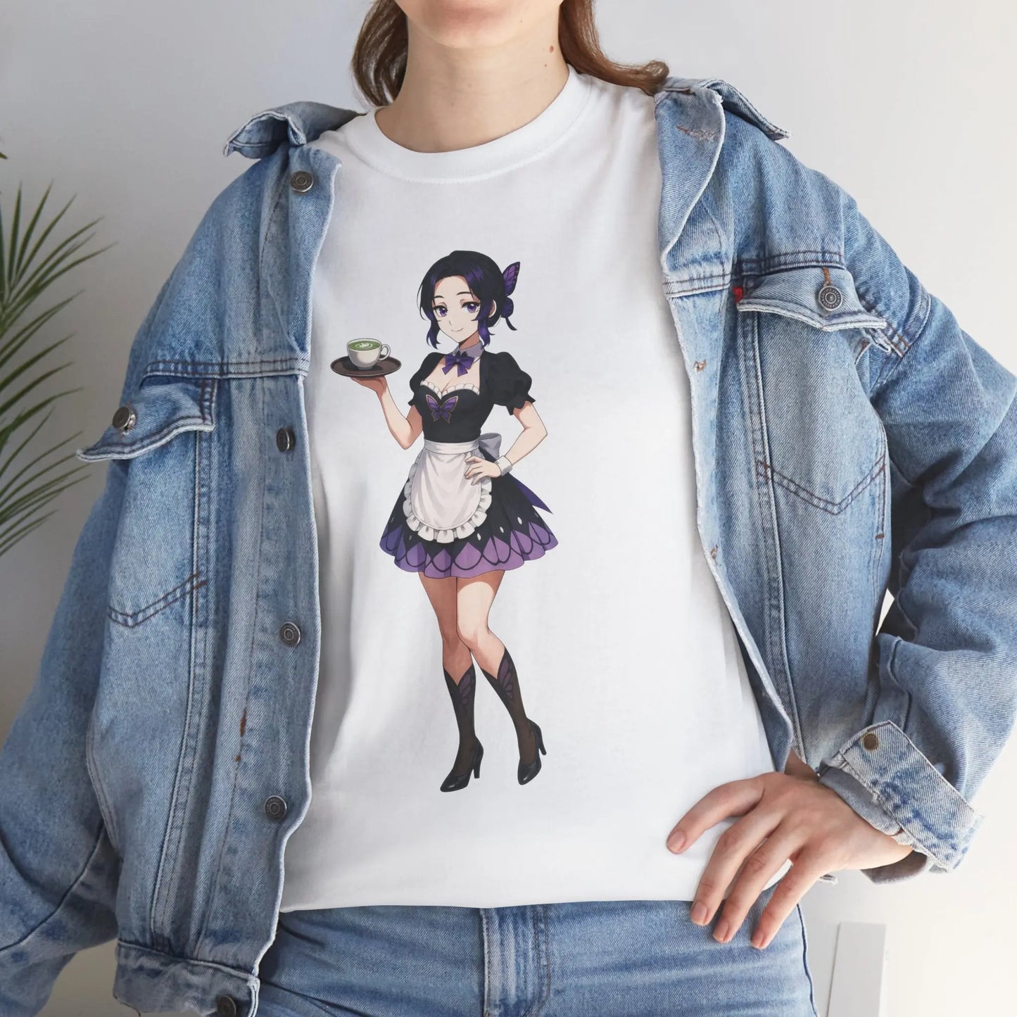 Fandom Cafe Tee – Butterfly Maid Printify