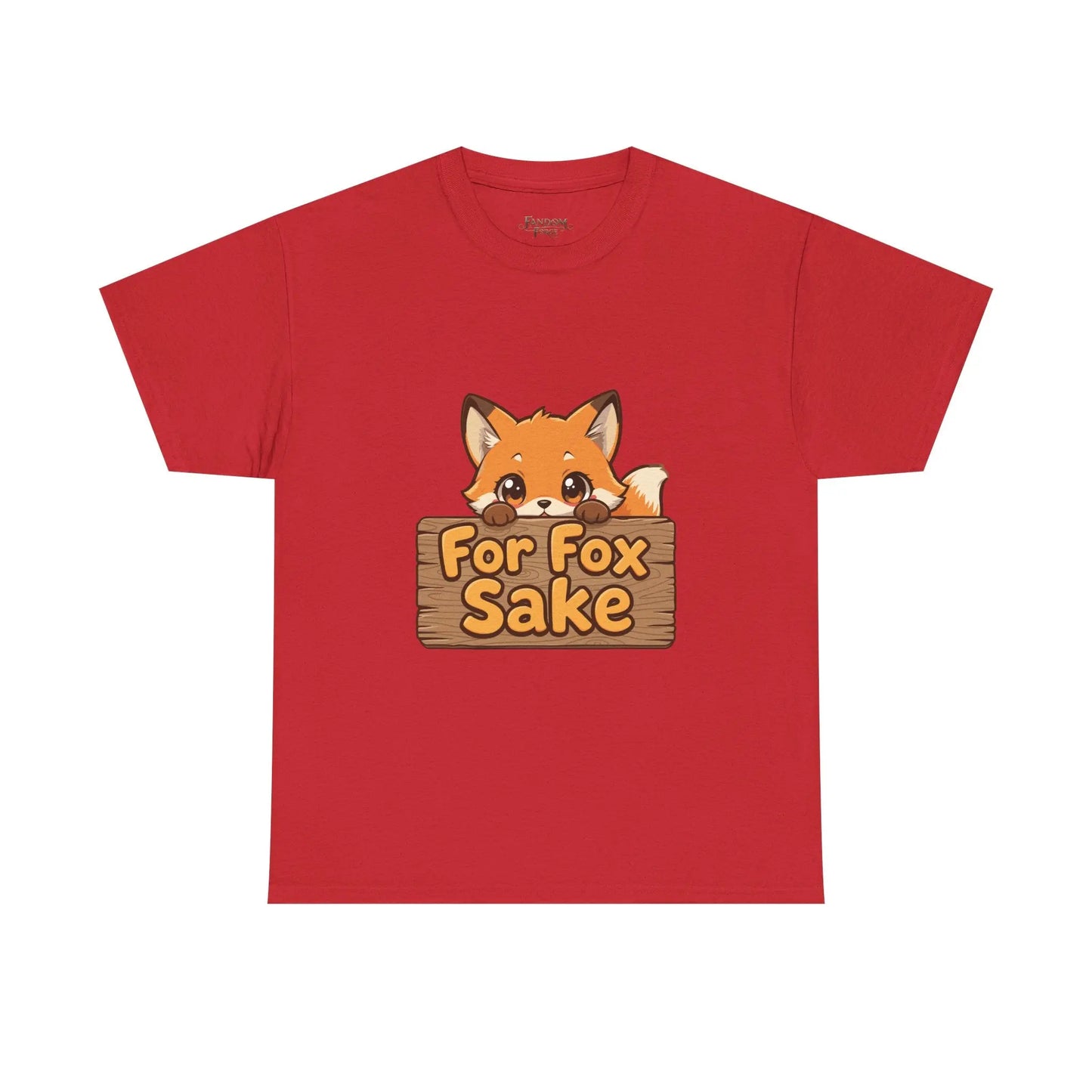 Kawaii Animal Tee – For Fox Sake Printify