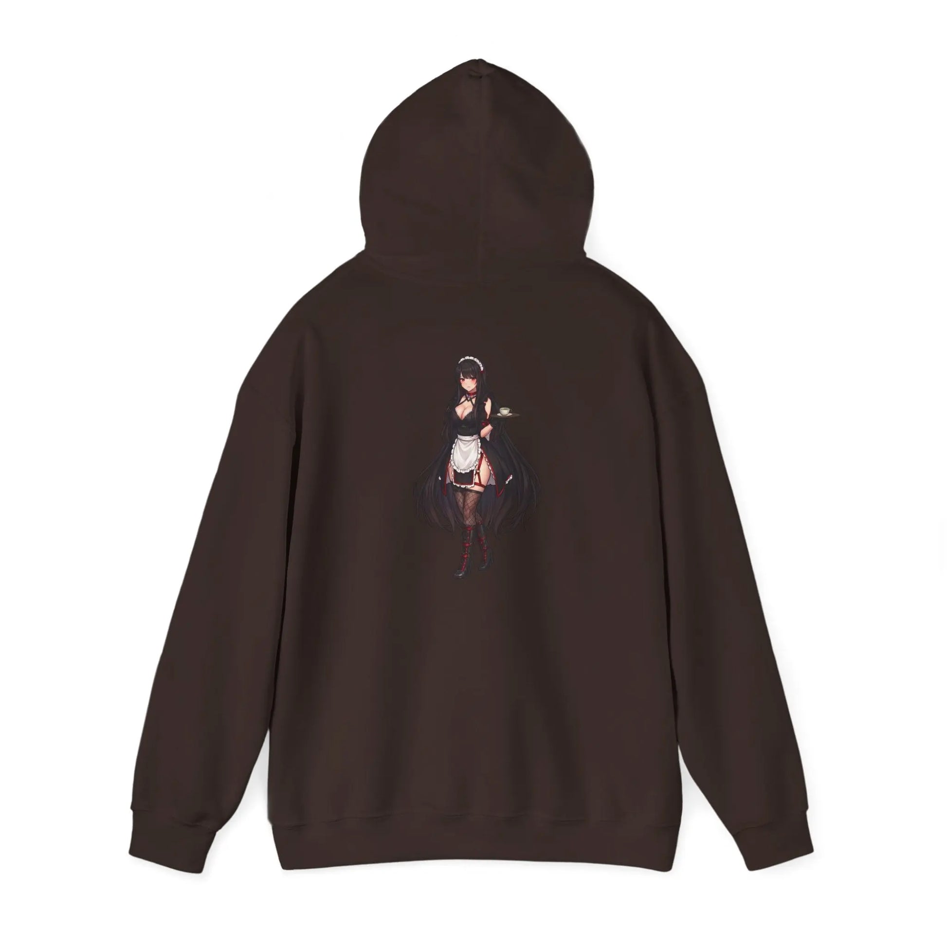 Fandom Cafe Hoodie – Yoru Noir Maid Printify