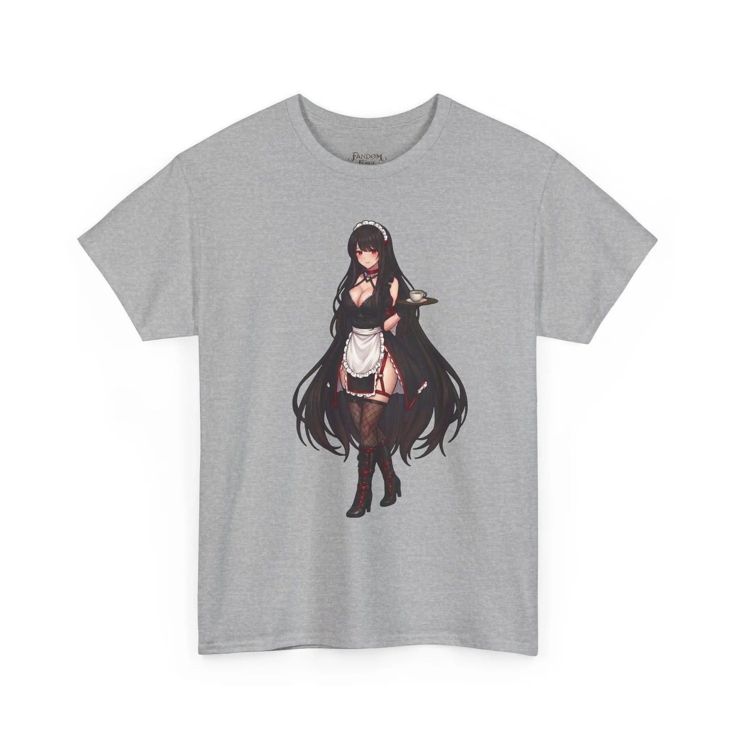Fandom Cafe Tee – Yoru Noir Maid Printify