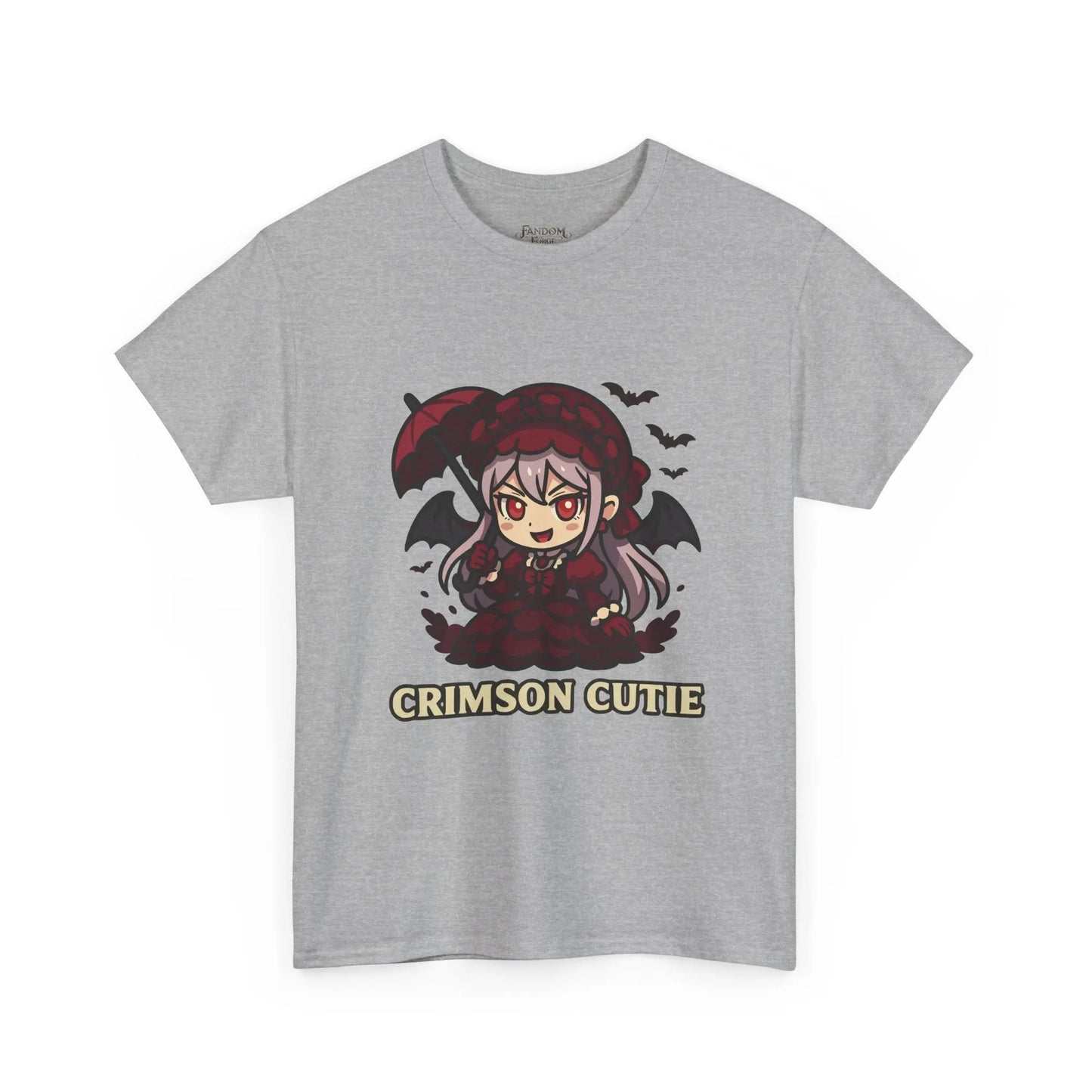 Crypt Court Tee – Crimson Cutie Printify