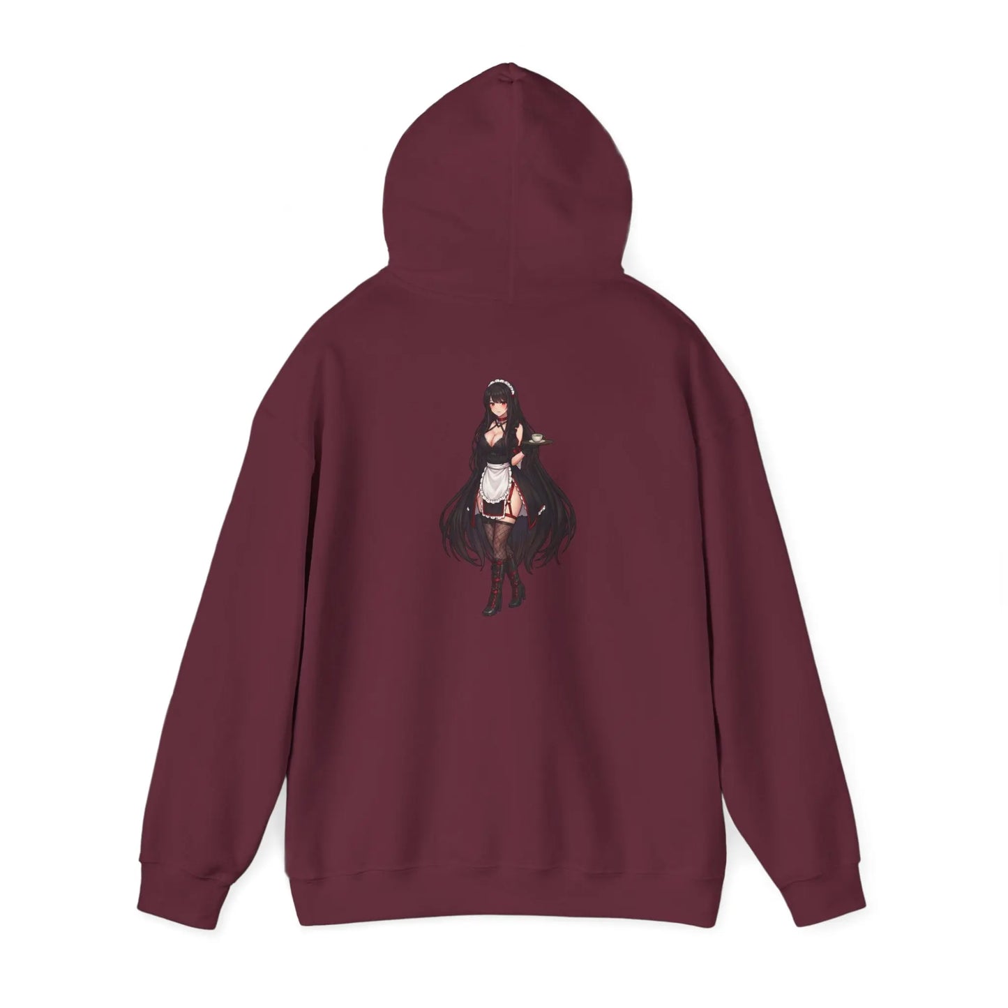 Fandom Cafe Hoodie – Yoru Noir Maid Printify