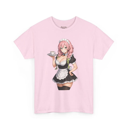 Fandom Cafe Tee - Rosy Maid Printify