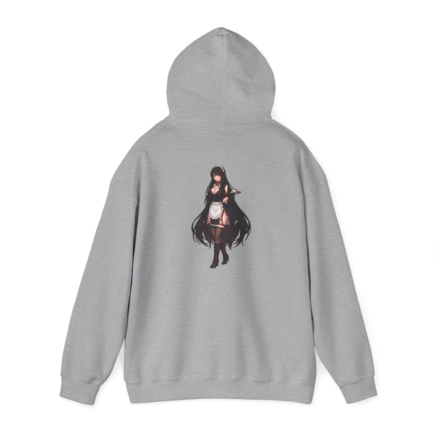 Fandom Cafe Hoodie – Yoru Noir Maid Printify