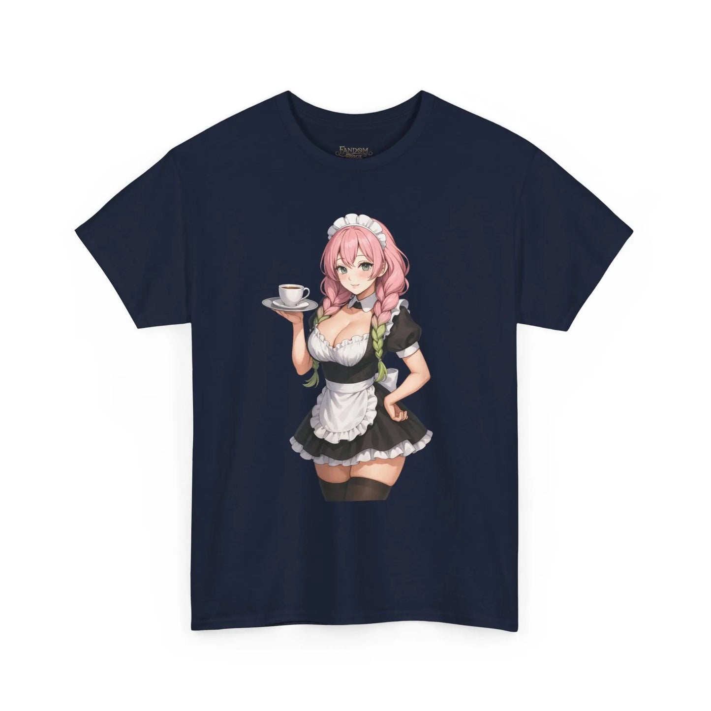 Fandom Cafe Tee - Rosy Maid Printify