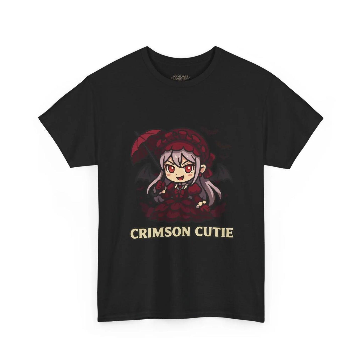 Crypt Court Tee – Crimson Cutie Printify