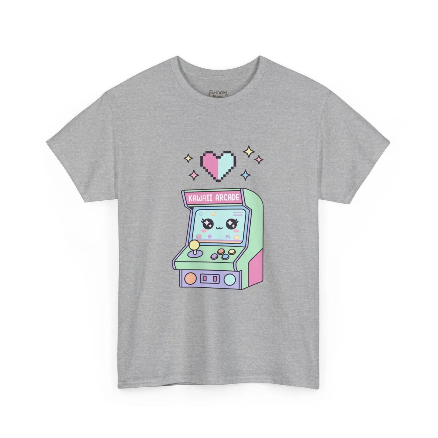 Kawaii Gaming Tee – Retro Arcade Printify