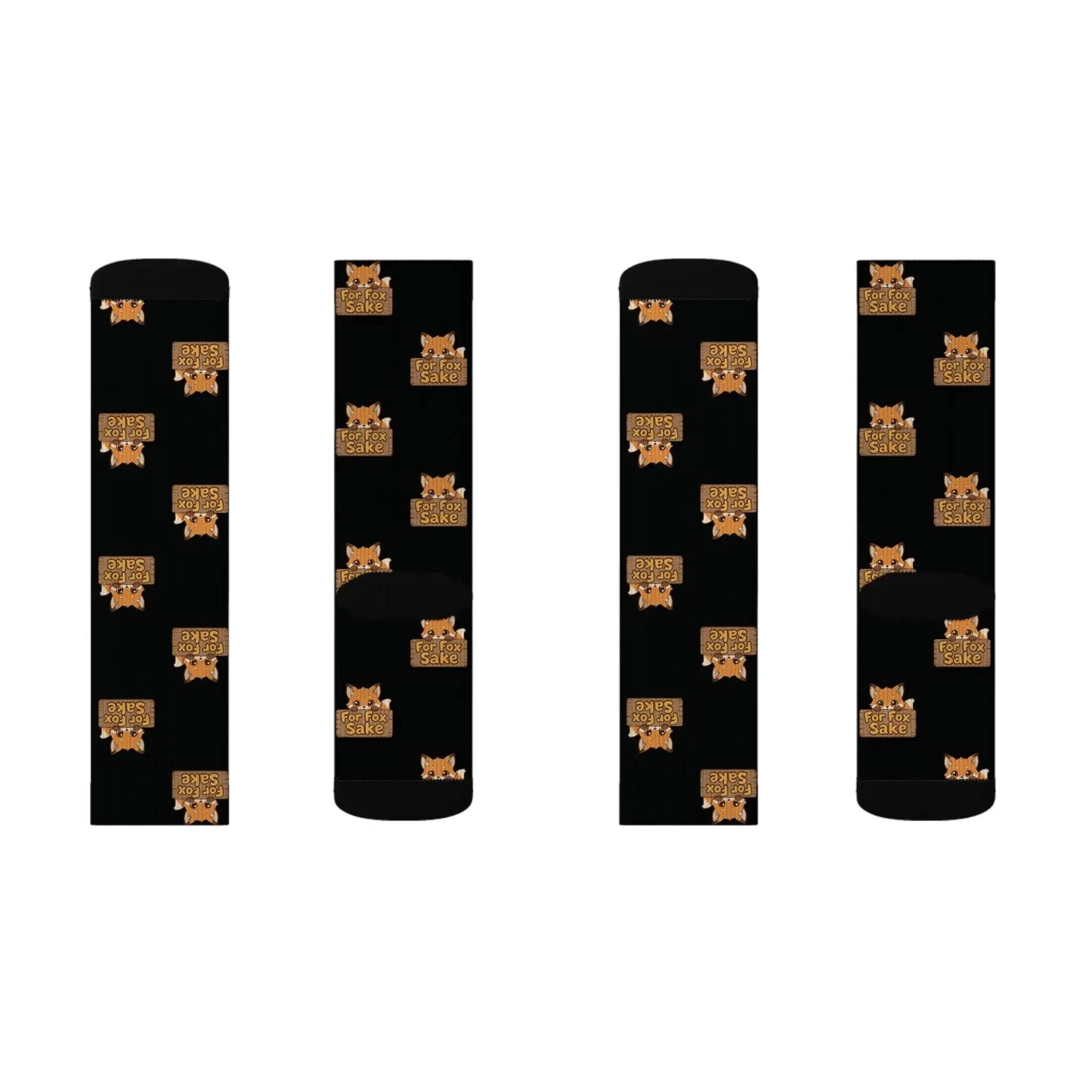 Kawaii Animal Socks – For Fox Sake Printify