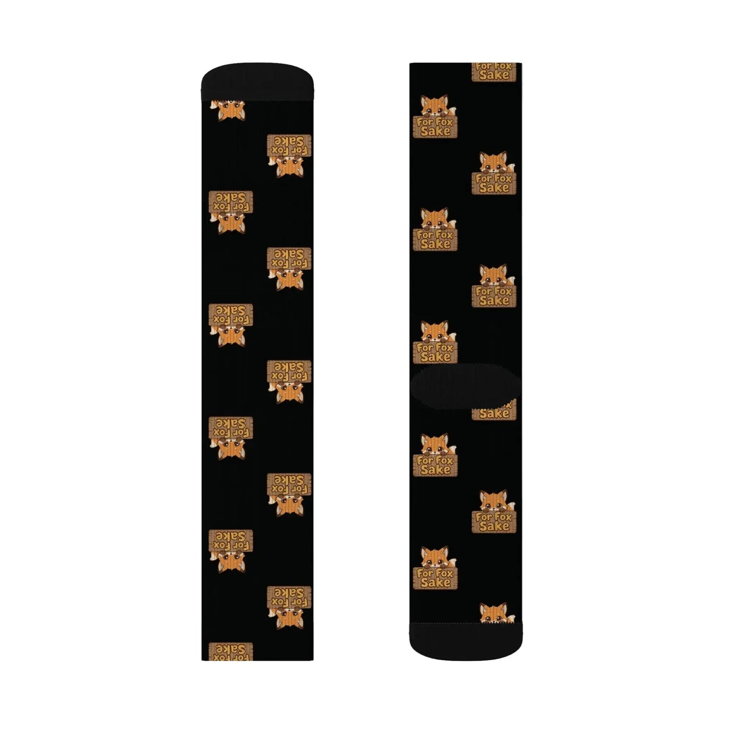 Kawaii Animal Socks – For Fox Sake Printify