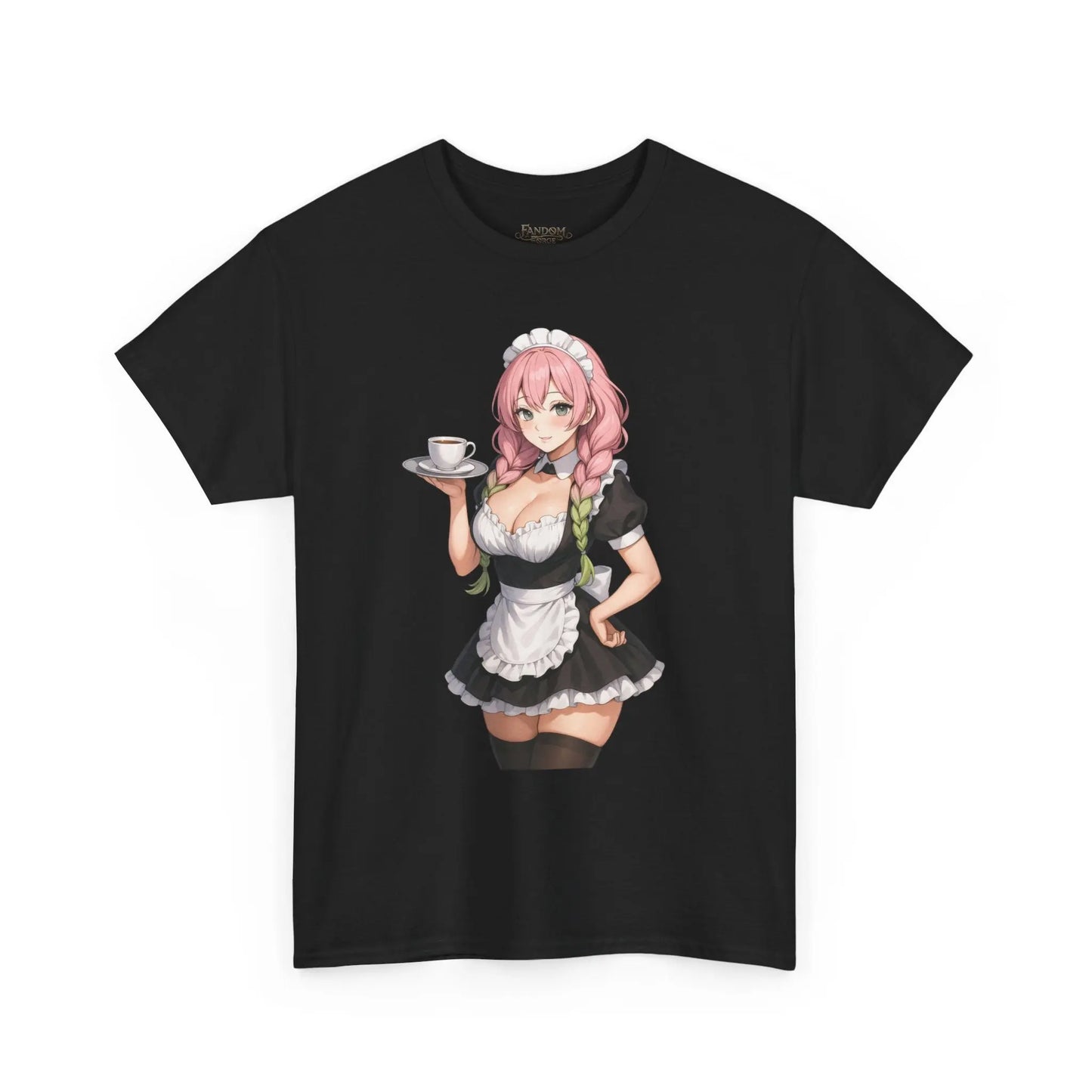 Fandom Cafe Tee - Rosy Maid Printify