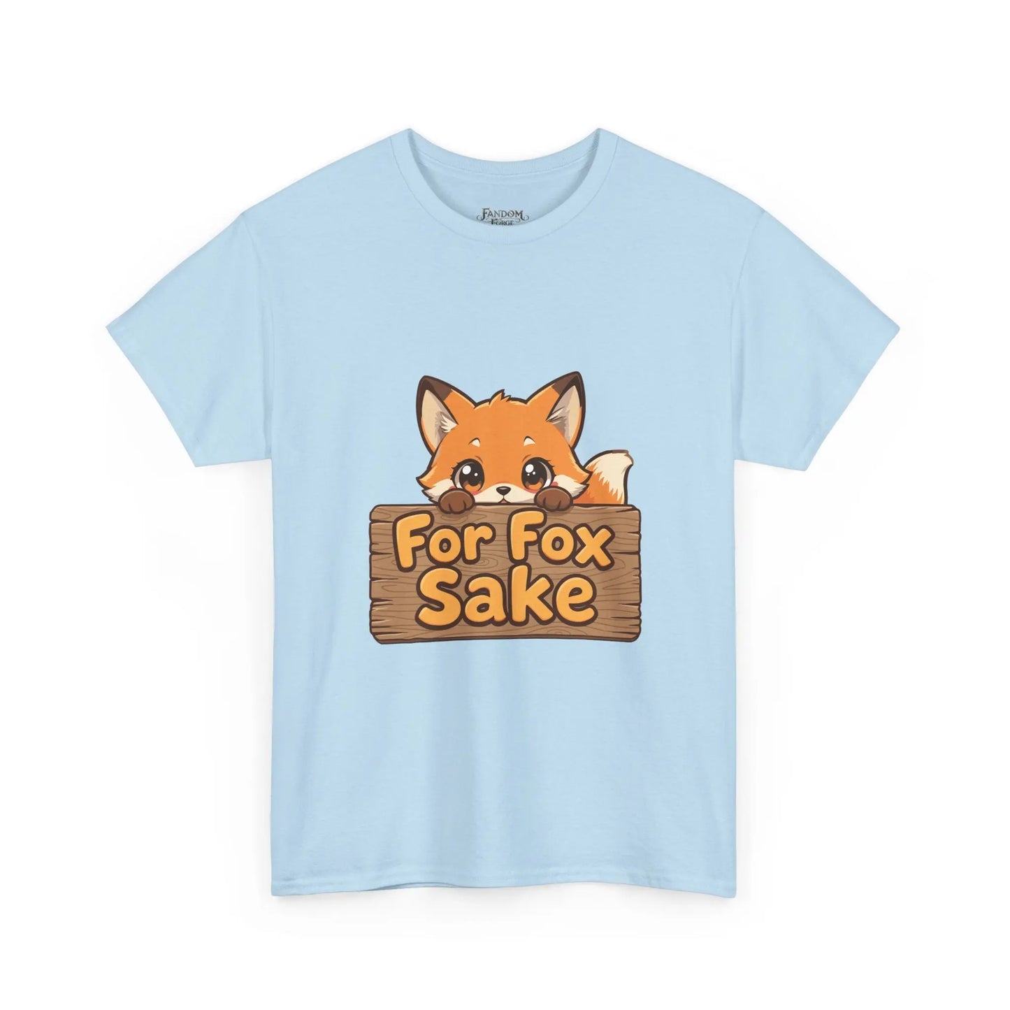 Kawaii Animal Tee – For Fox Sake Printify