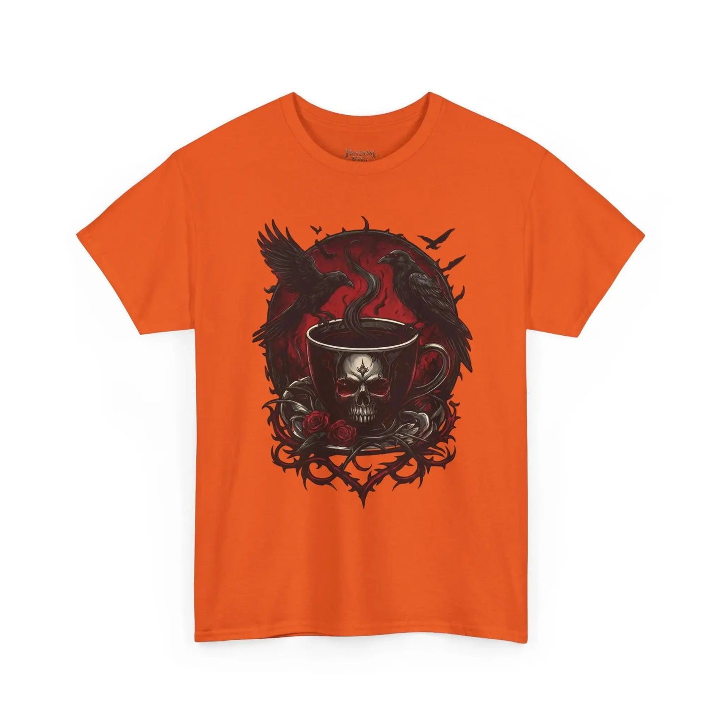 Grimdark - Raven’s Ruinous Roast - T-Shirt Printify