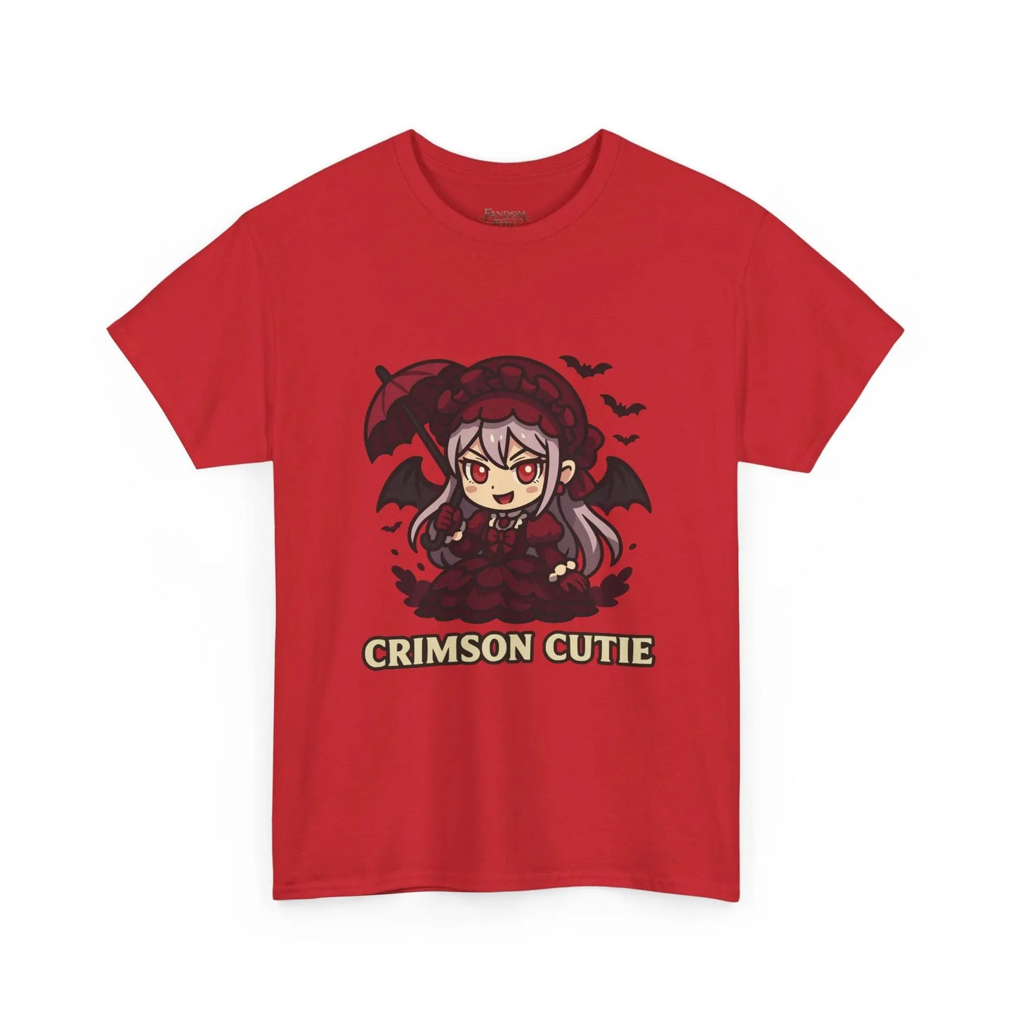 Crypt Court Tee – Crimson Cutie Printify