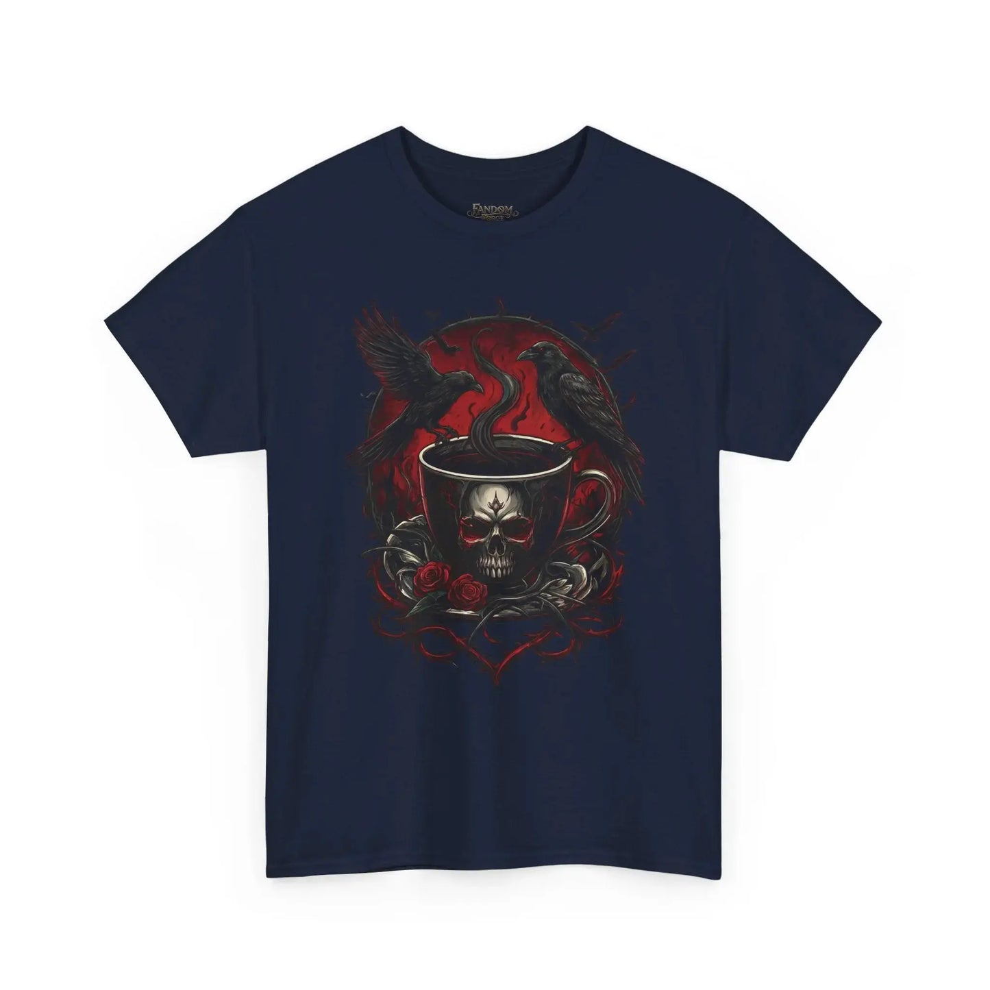 Grimdark - Raven’s Ruinous Roast - T-Shirt Printify