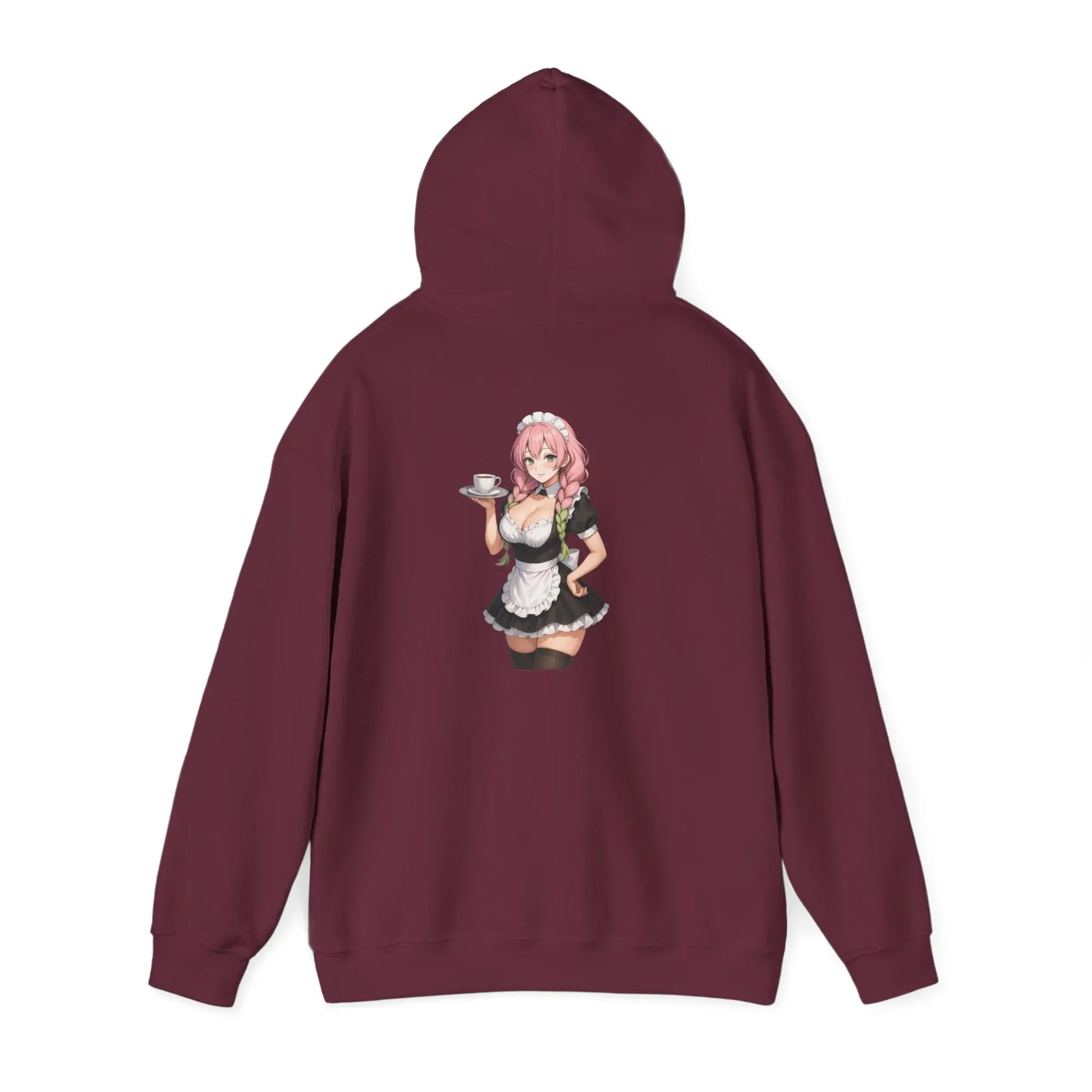 Fandom Cafe Hoodie - Rosy Maid Printify