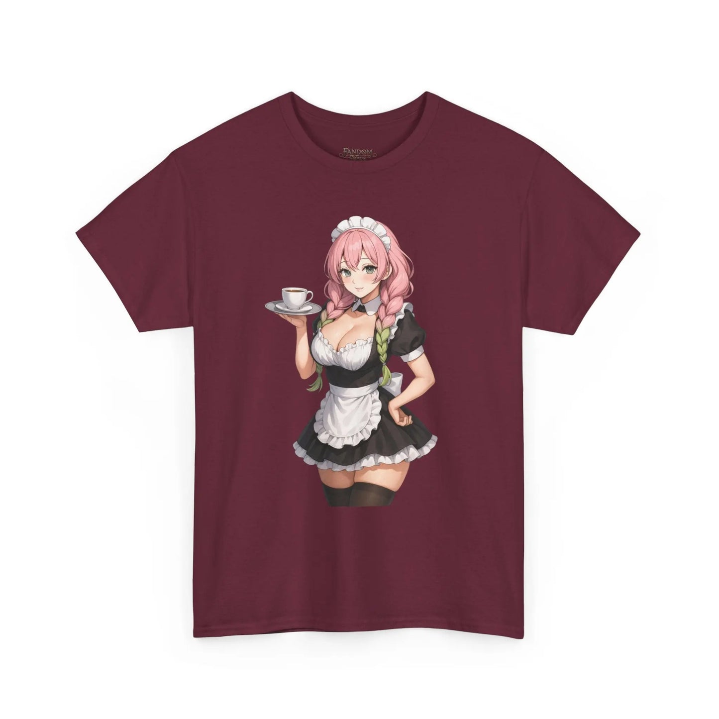 Fandom Cafe Tee - Rosy Maid Printify