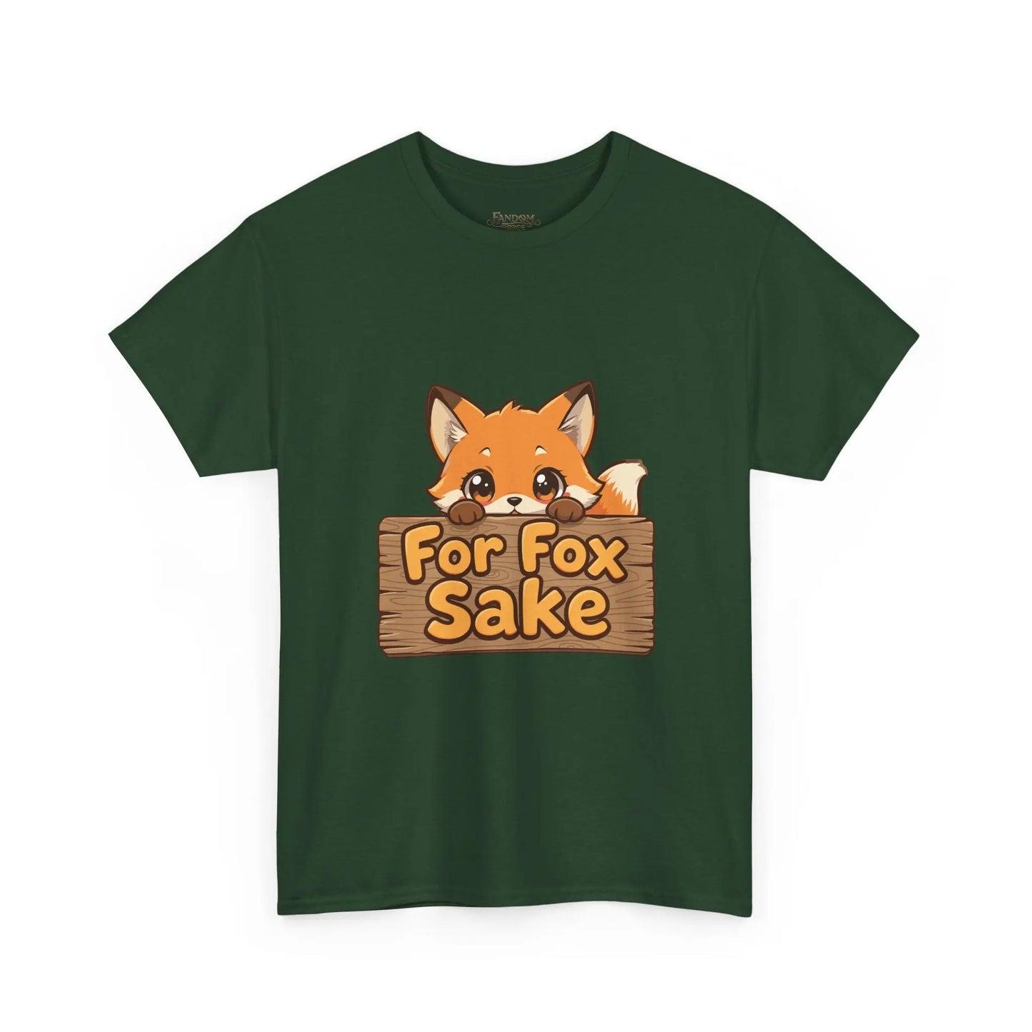 Kawaii Animal Tee – For Fox Sake Printify