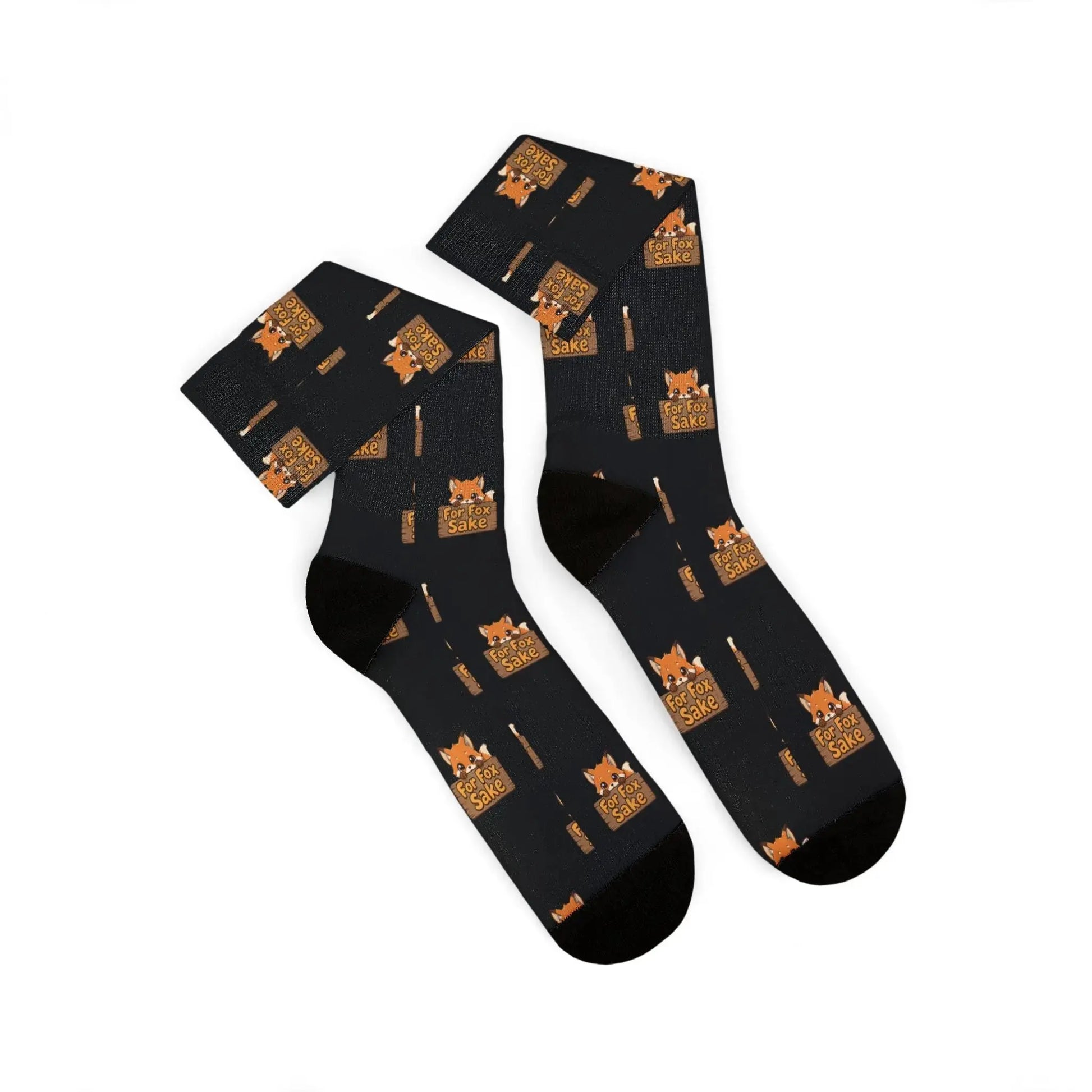 Kawaii Animal Socks – For Fox Sake Printify