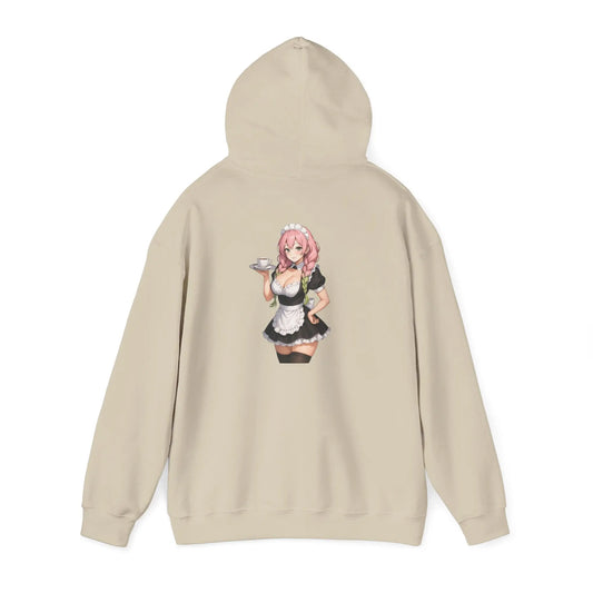 Fandom Cafe Hoodie - Rosy Maid Printify