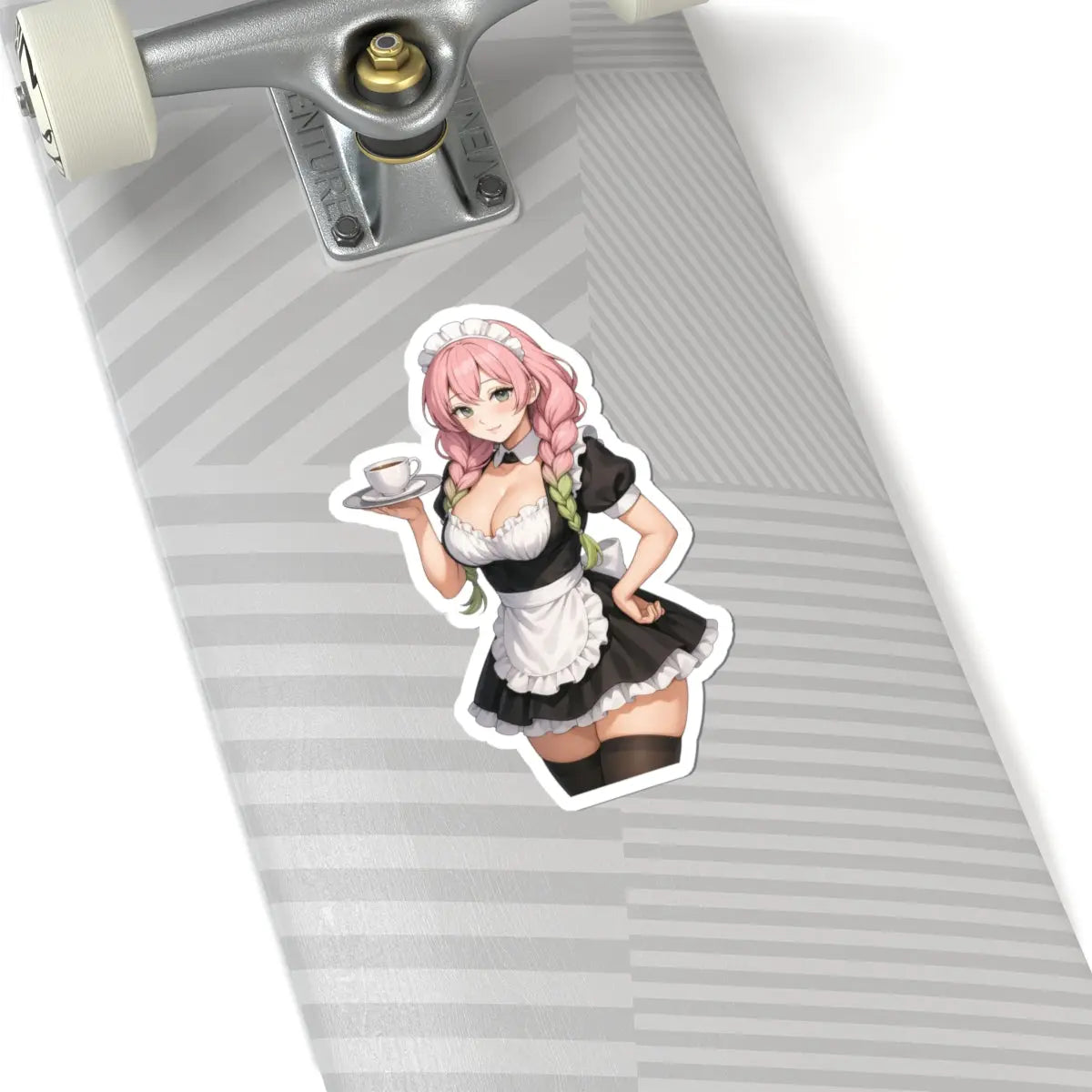 Fandom Cafe Sticker - Rosy Maid Printify