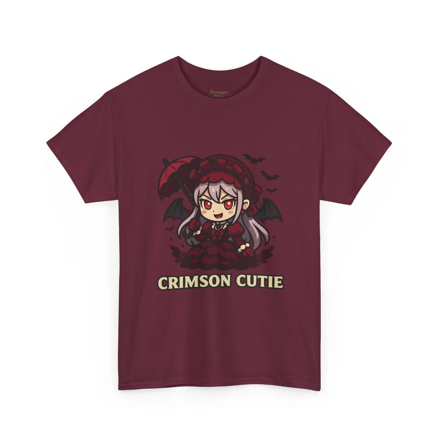 Crypt Court Tee – Crimson Cutie Printify