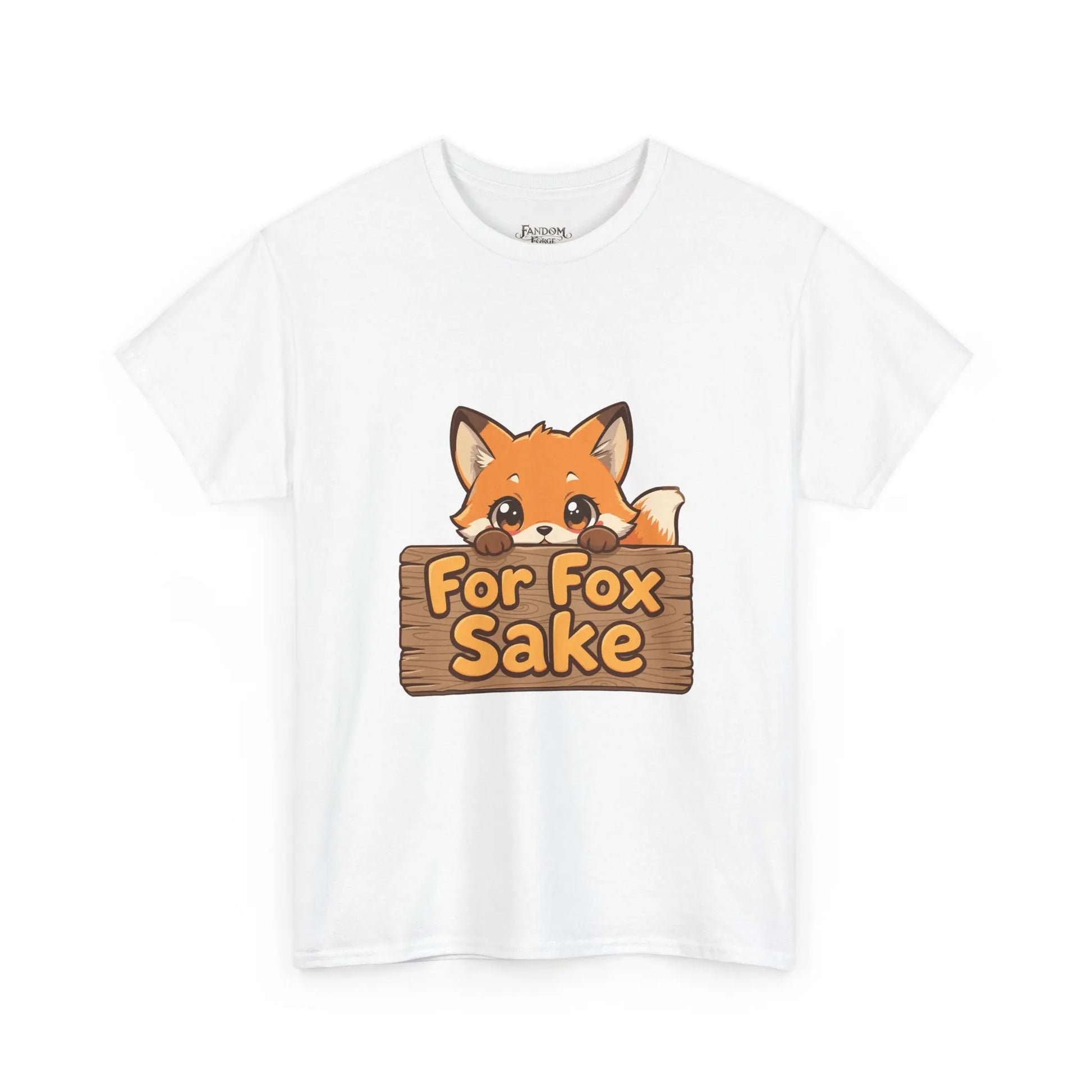 Kawaii Animal Tee – For Fox Sake Printify