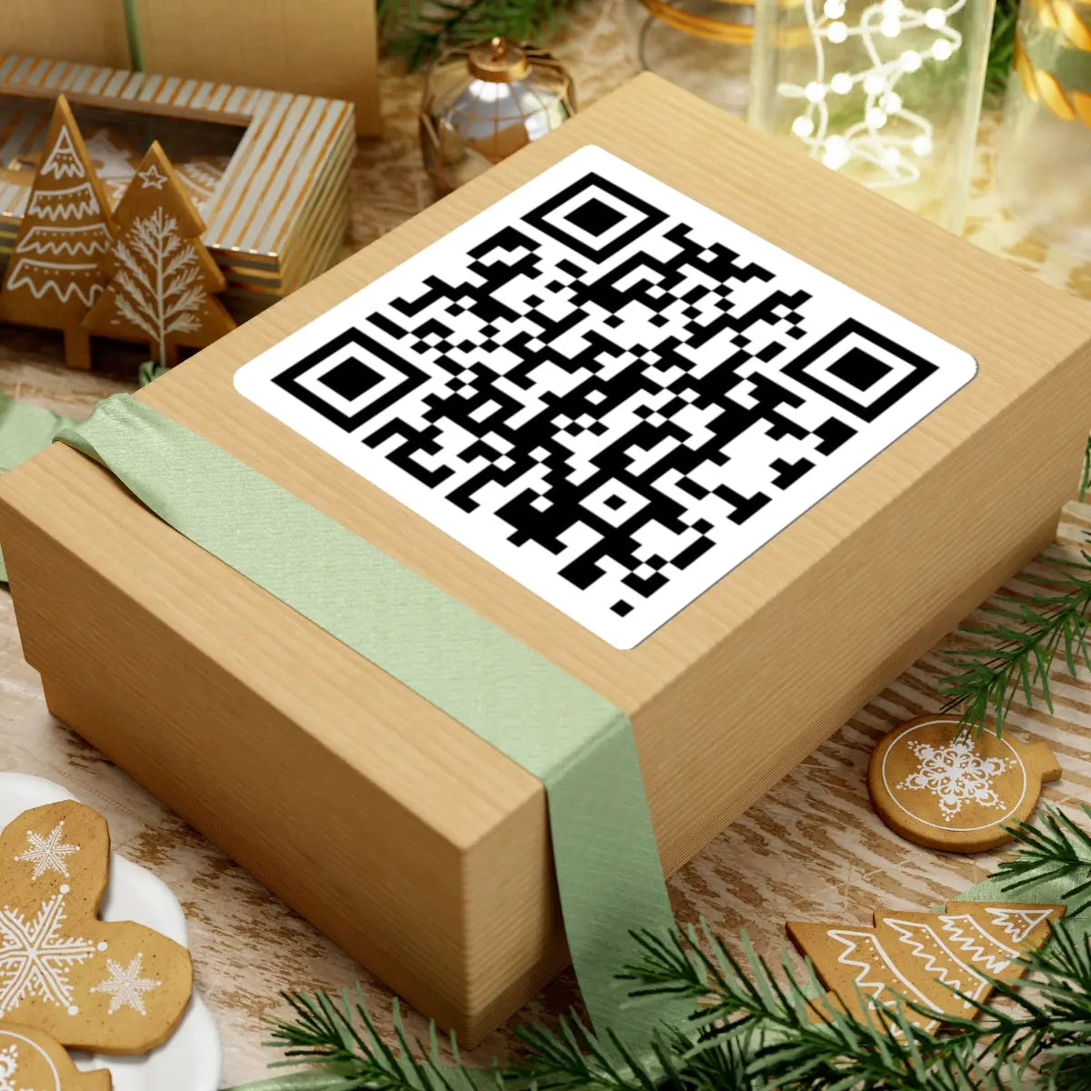 Fandom Forge Sticker - Store QR Code Printify