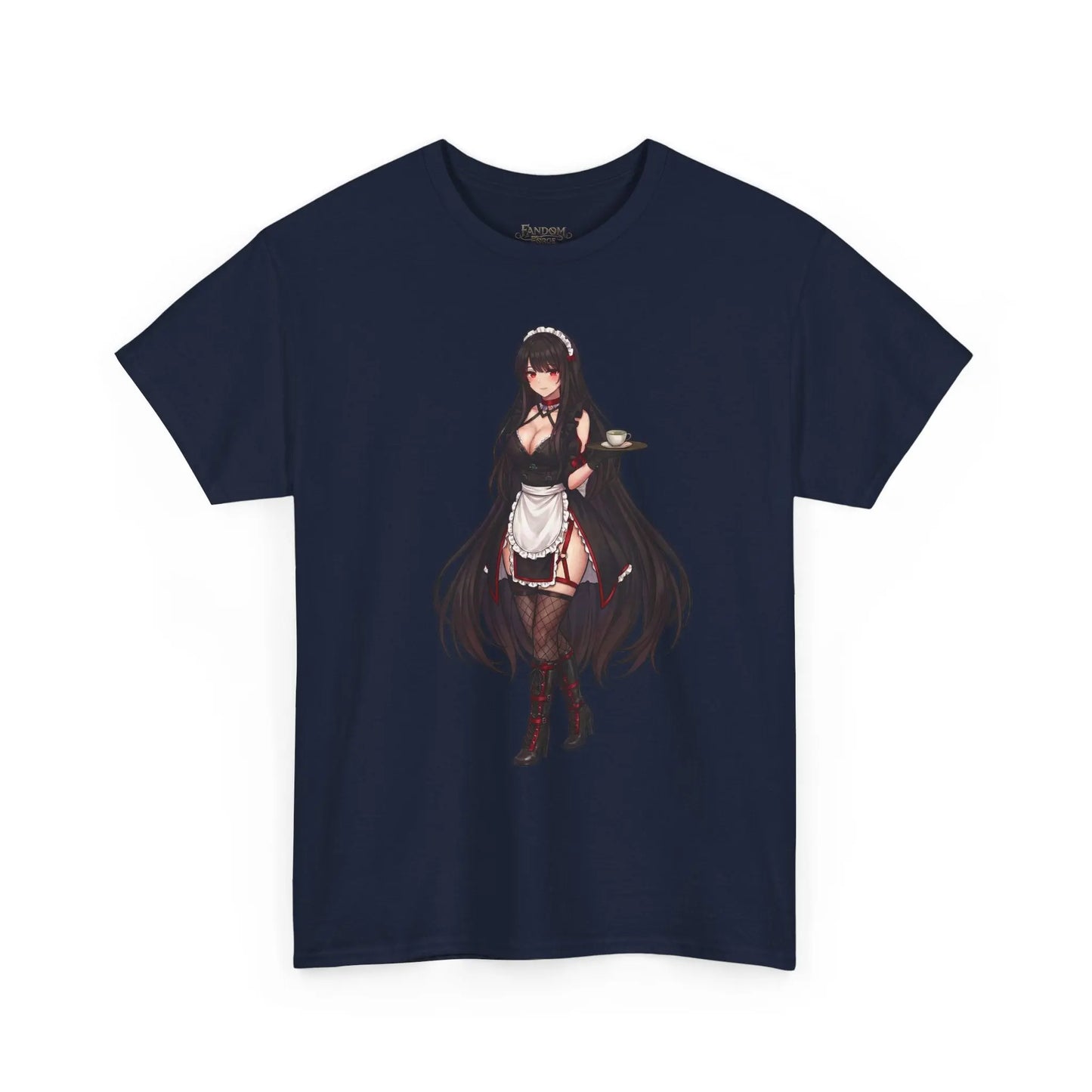 Fandom Cafe Tee – Yoru Noir Maid Printify