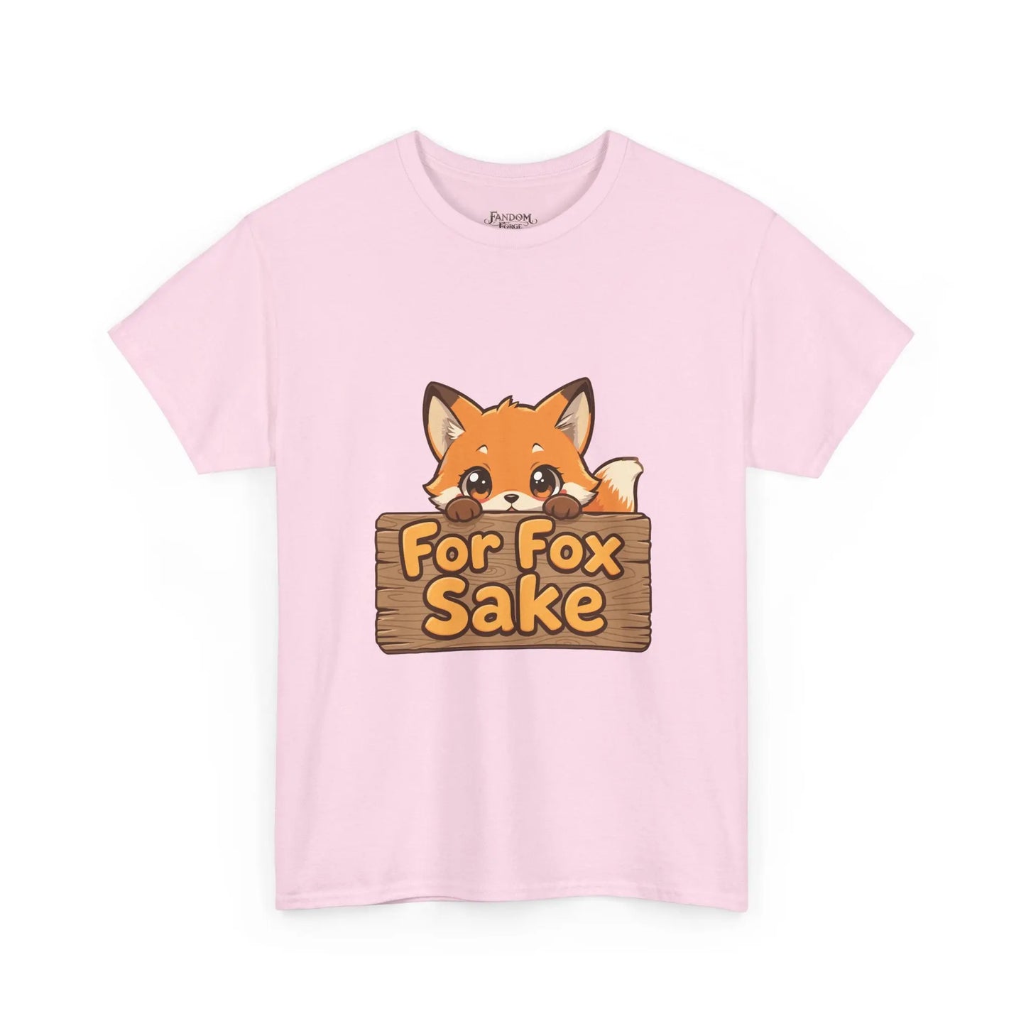 Kawaii Animal Tee – For Fox Sake Printify