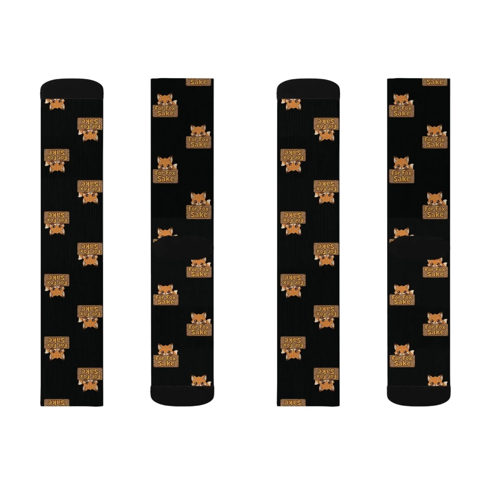 Kawaii Animal Socks – For Fox Sake Printify