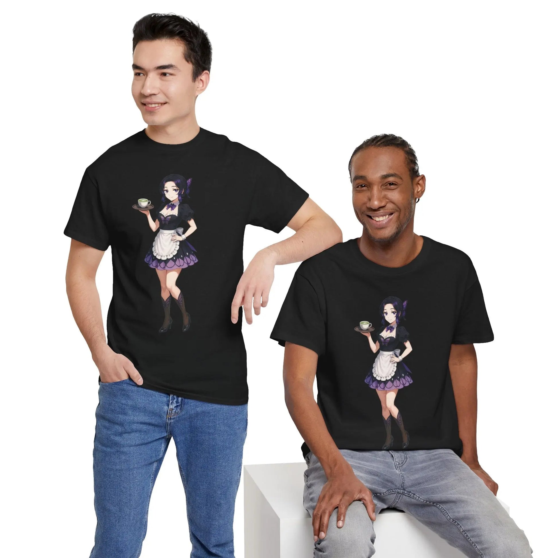 Fandom Cafe Tee – Butterfly Maid Printify