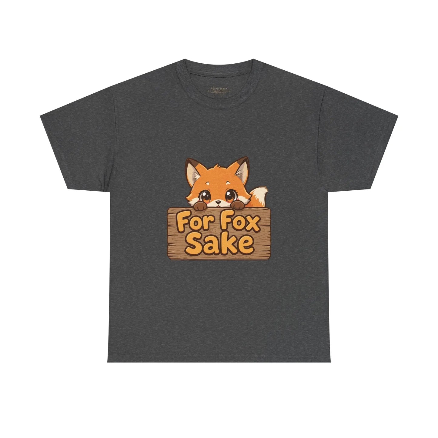 Kawaii Animal Tee – For Fox Sake Printify