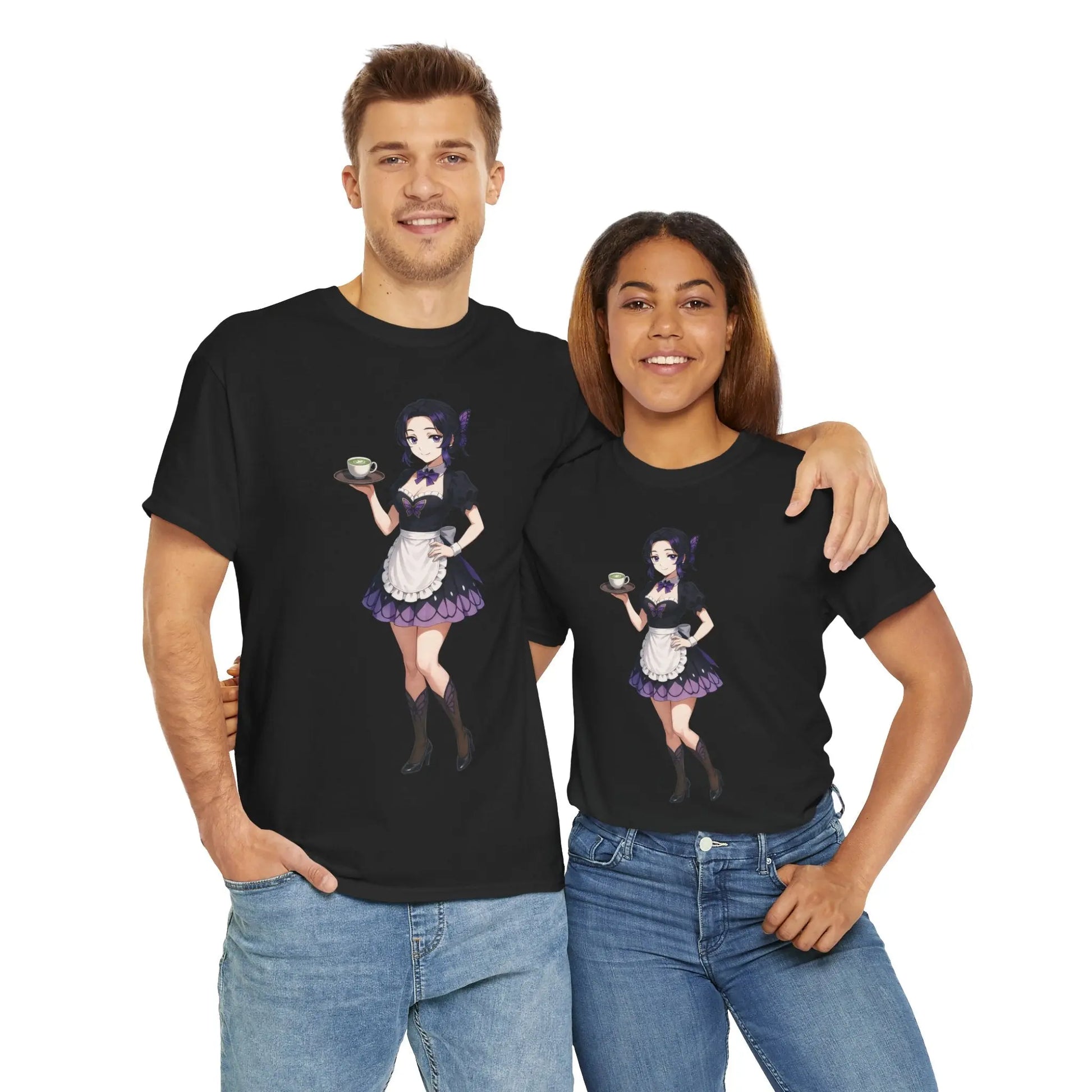 Fandom Cafe Tee – Butterfly Maid Printify