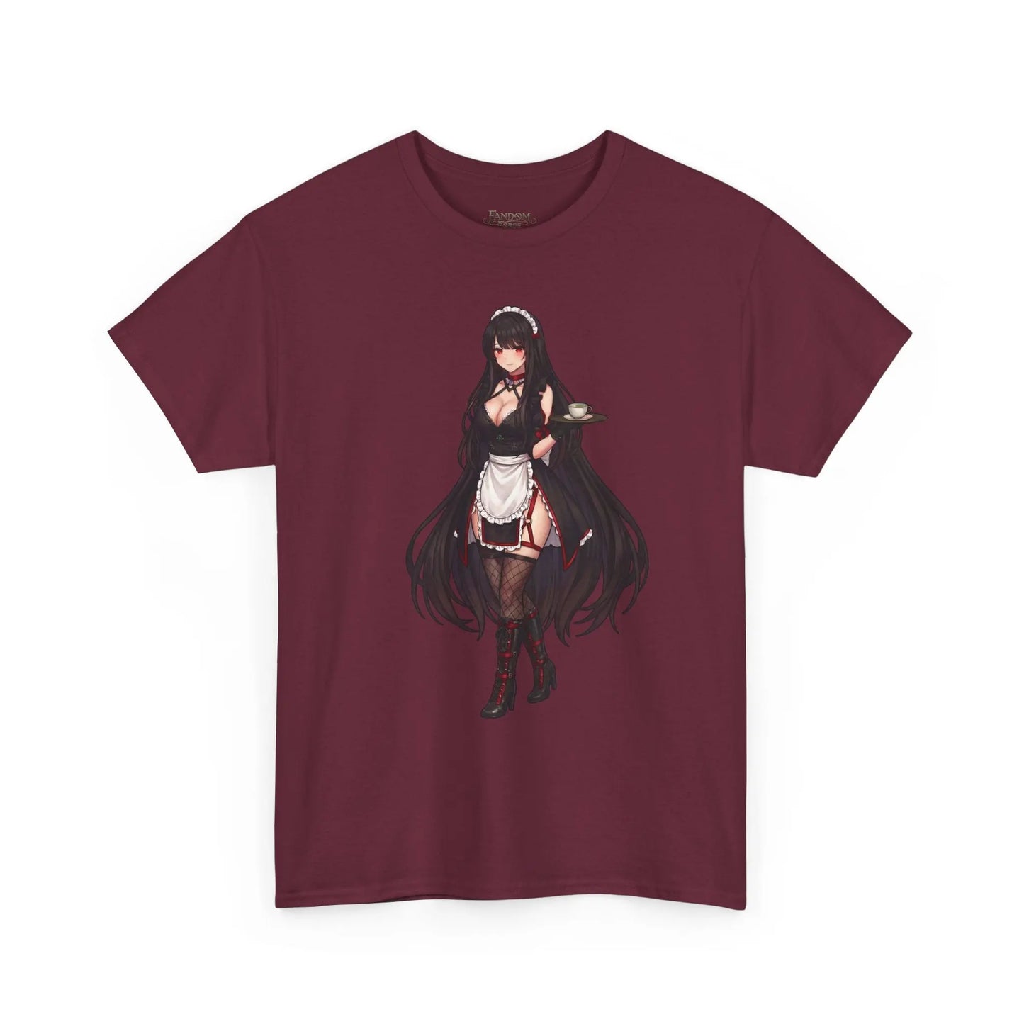 Fandom Cafe Tee – Yoru Noir Maid Printify